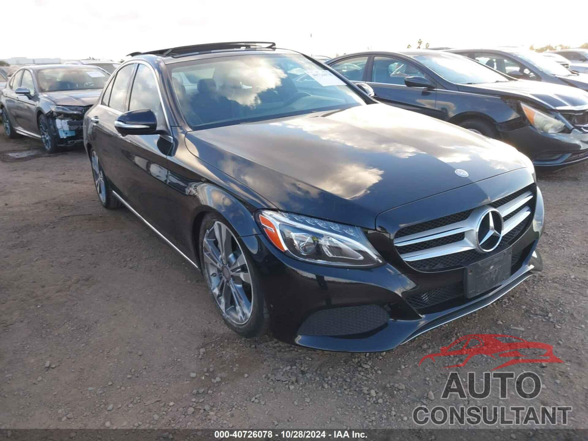 MERCEDES-BENZ C 300 2015 - 55SWF4JB3FU071668