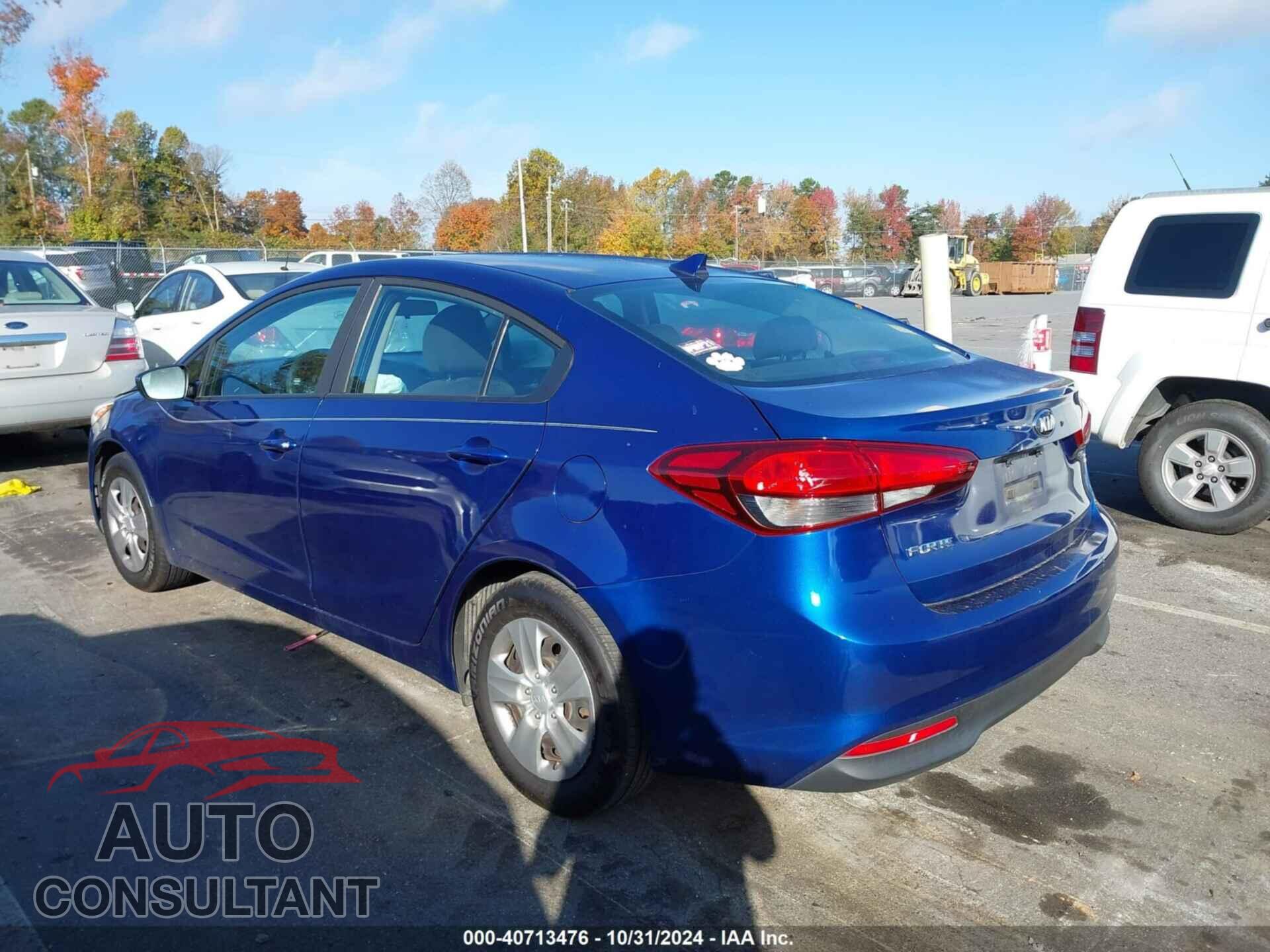 KIA FORTE 2017 - 3KPFK4A72HE159368