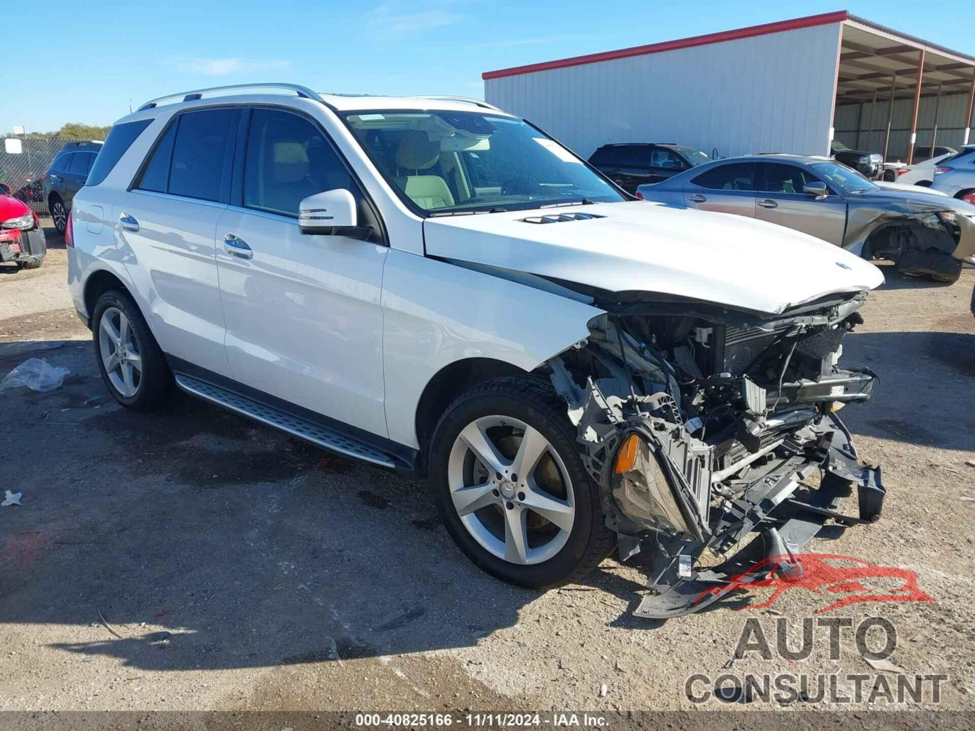 MERCEDES-BENZ GLE 350 2017 - 4JGDA5JB5HA867407