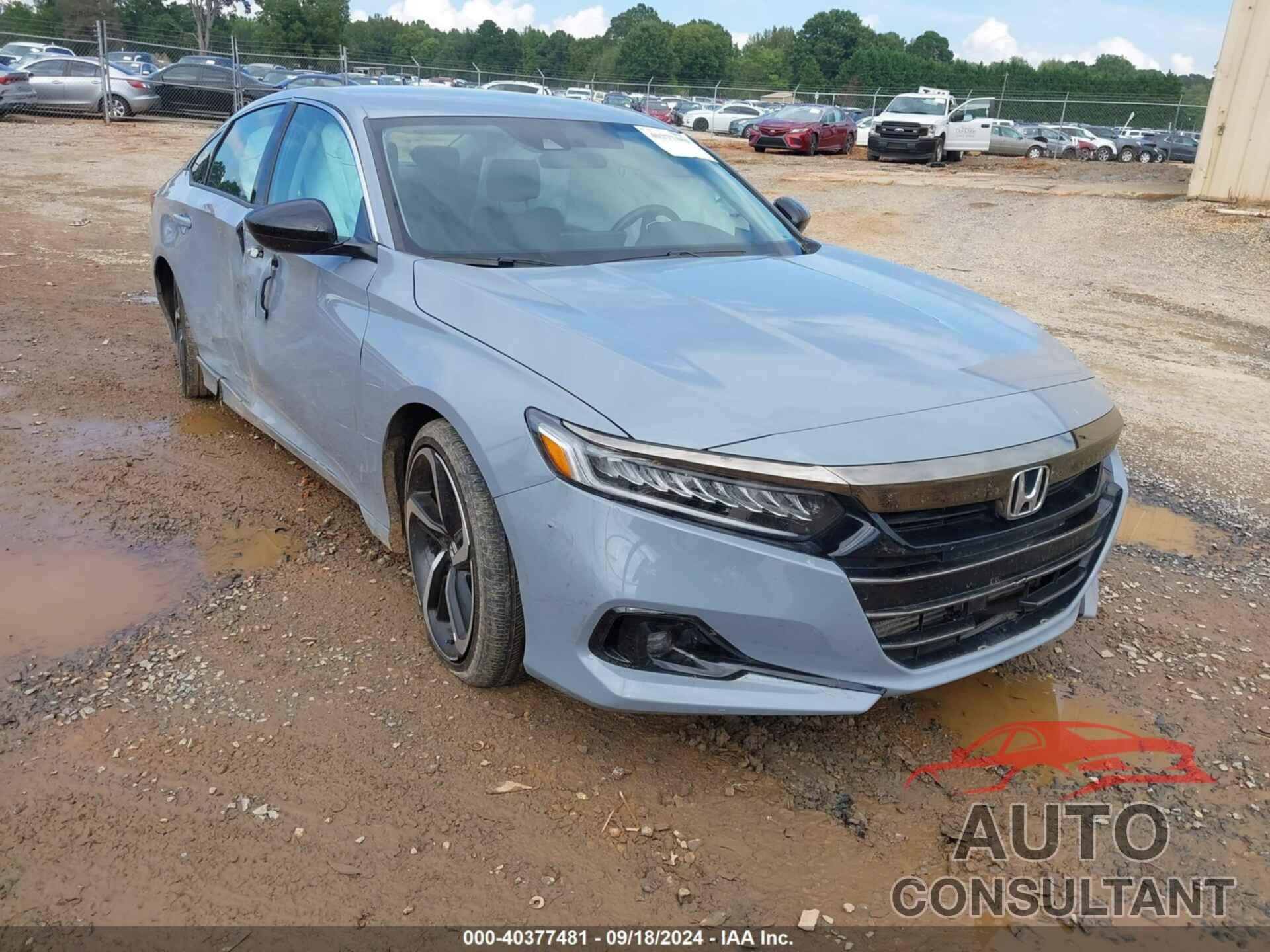 HONDA ACCORD 2021 - 1HGCV1F49MA114644