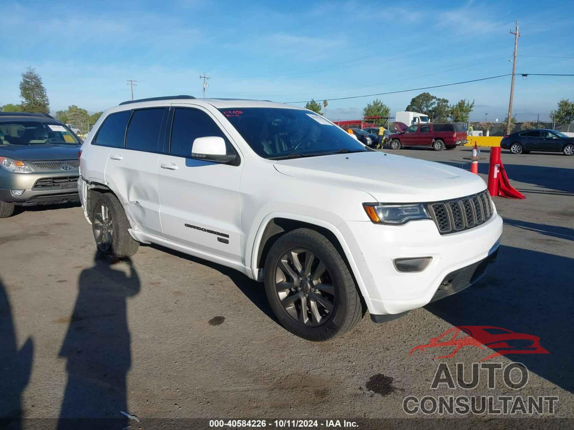JEEP GRAND CHEROKEE 2017 - 1C4RJFBG4HC658321
