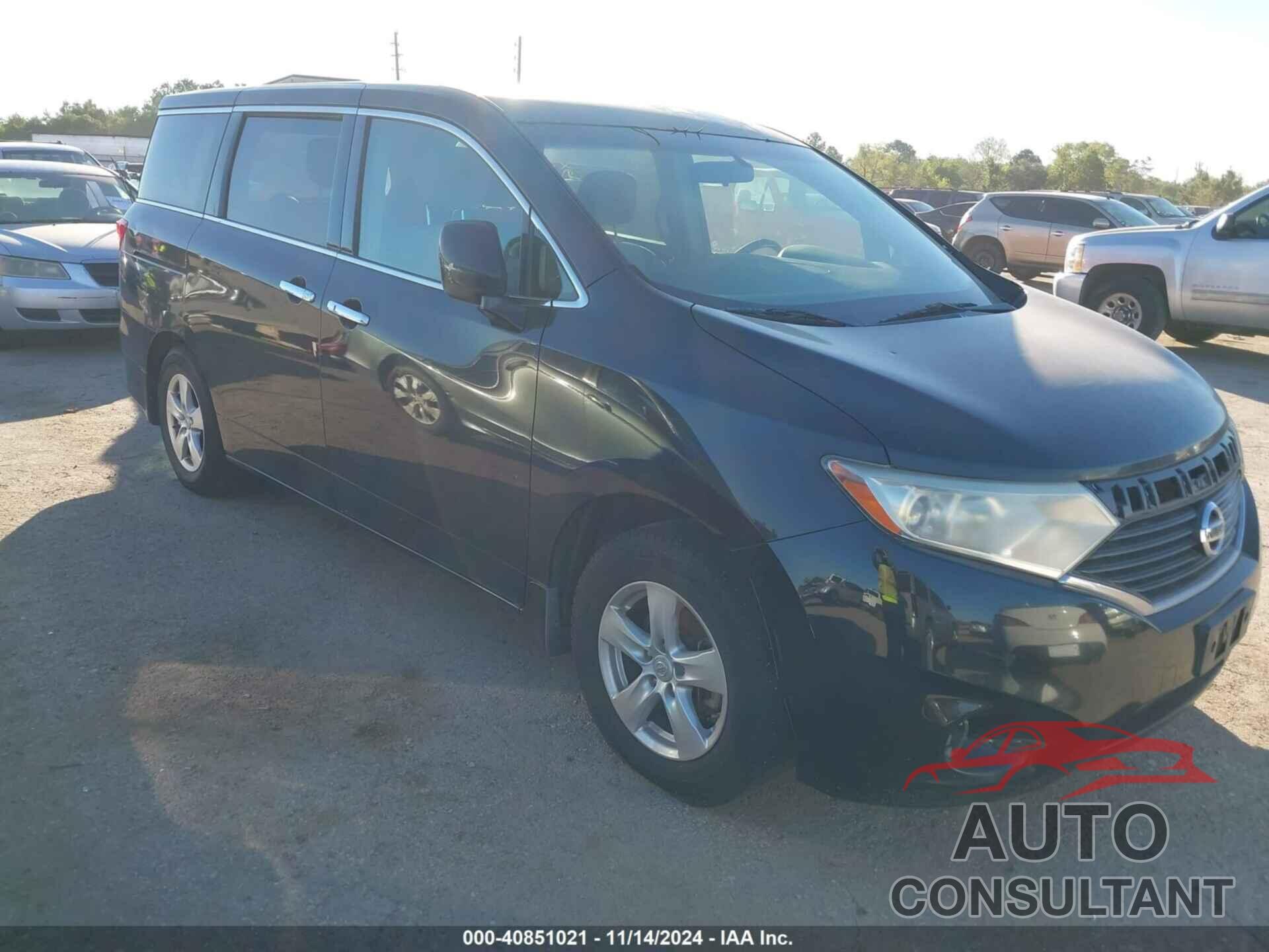 NISSAN QUEST 2013 - JN8AE2KP1D9062976