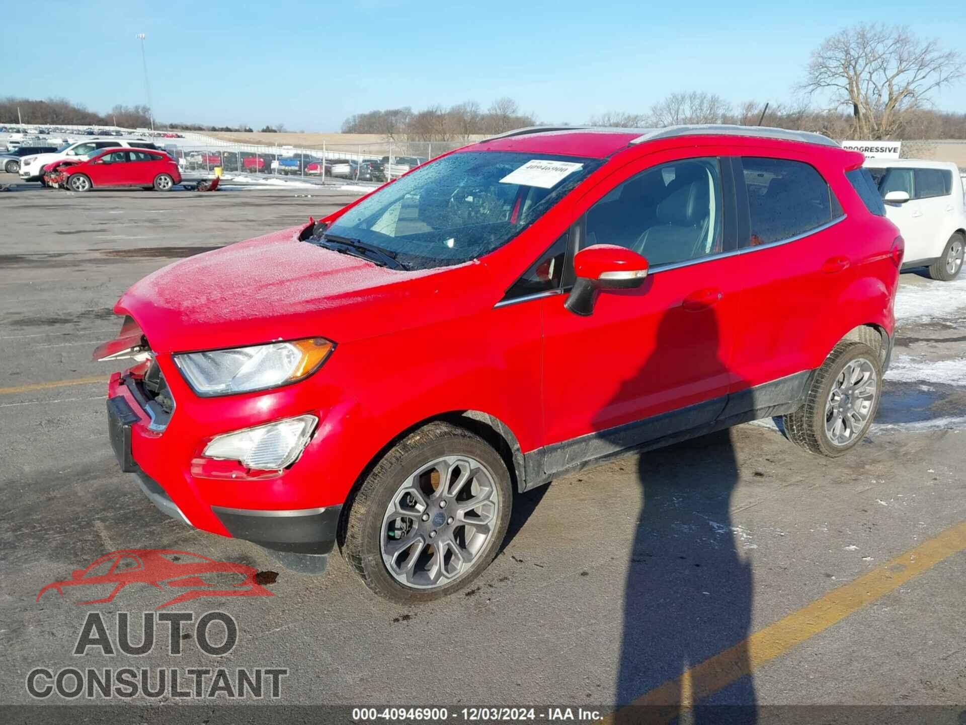 FORD ECOSPORT 2019 - MAJ6S3KL8KC271182