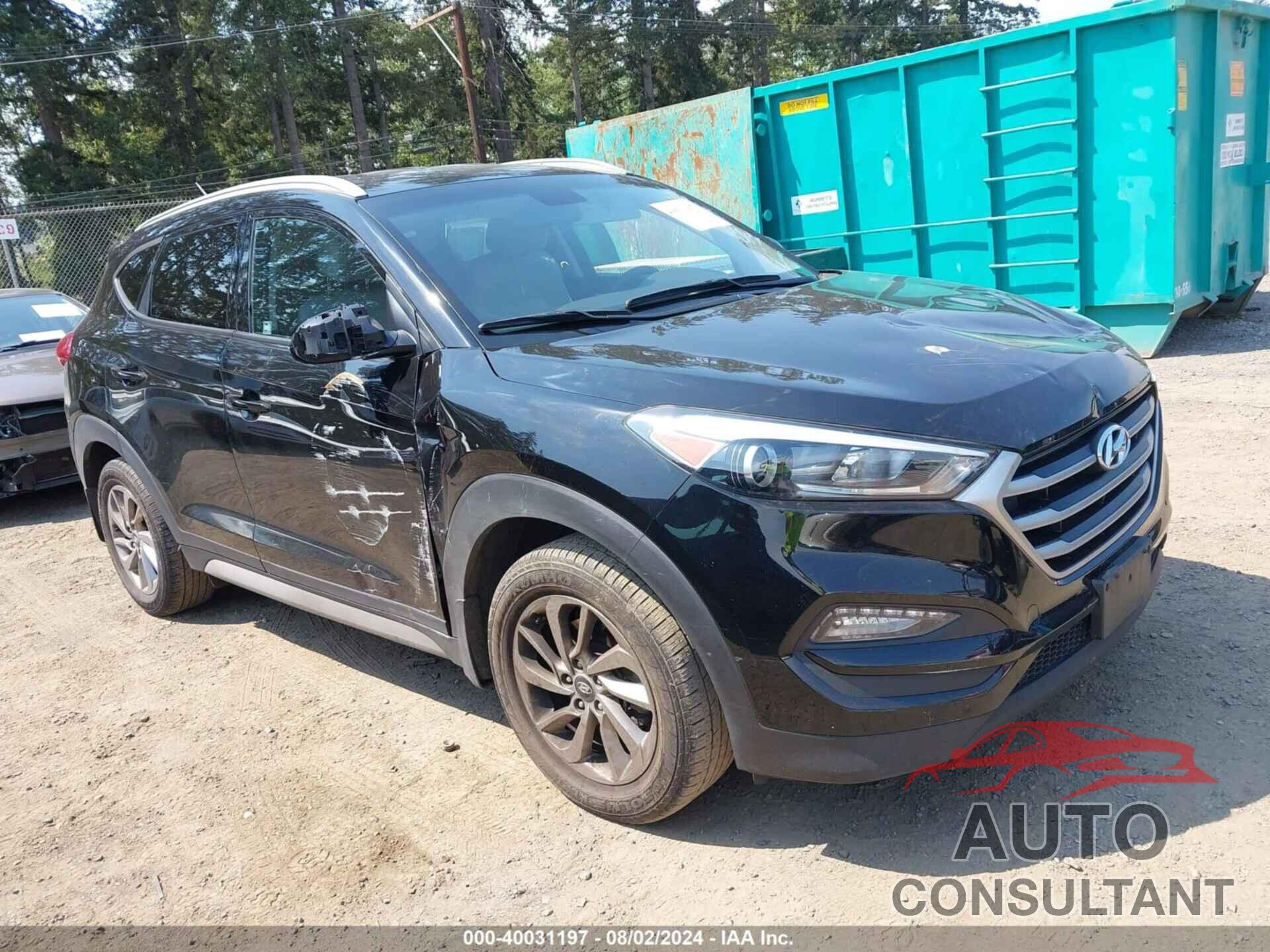 HYUNDAI TUCSON 2018 - KM8J3CA42JU690550