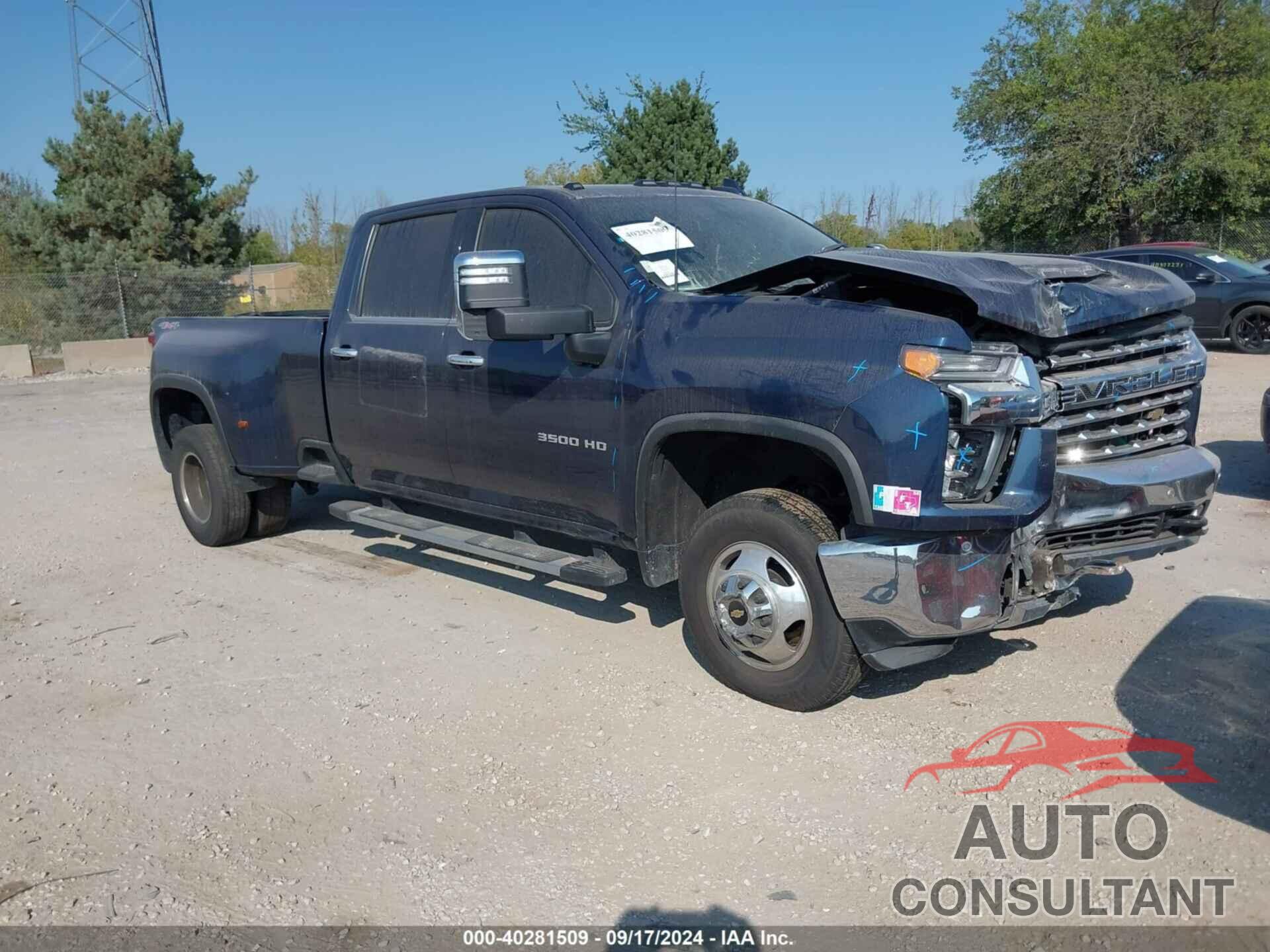 CHEVROLET SILVERADO 3500HD 2022 - 1GC4YUEY7NF250162