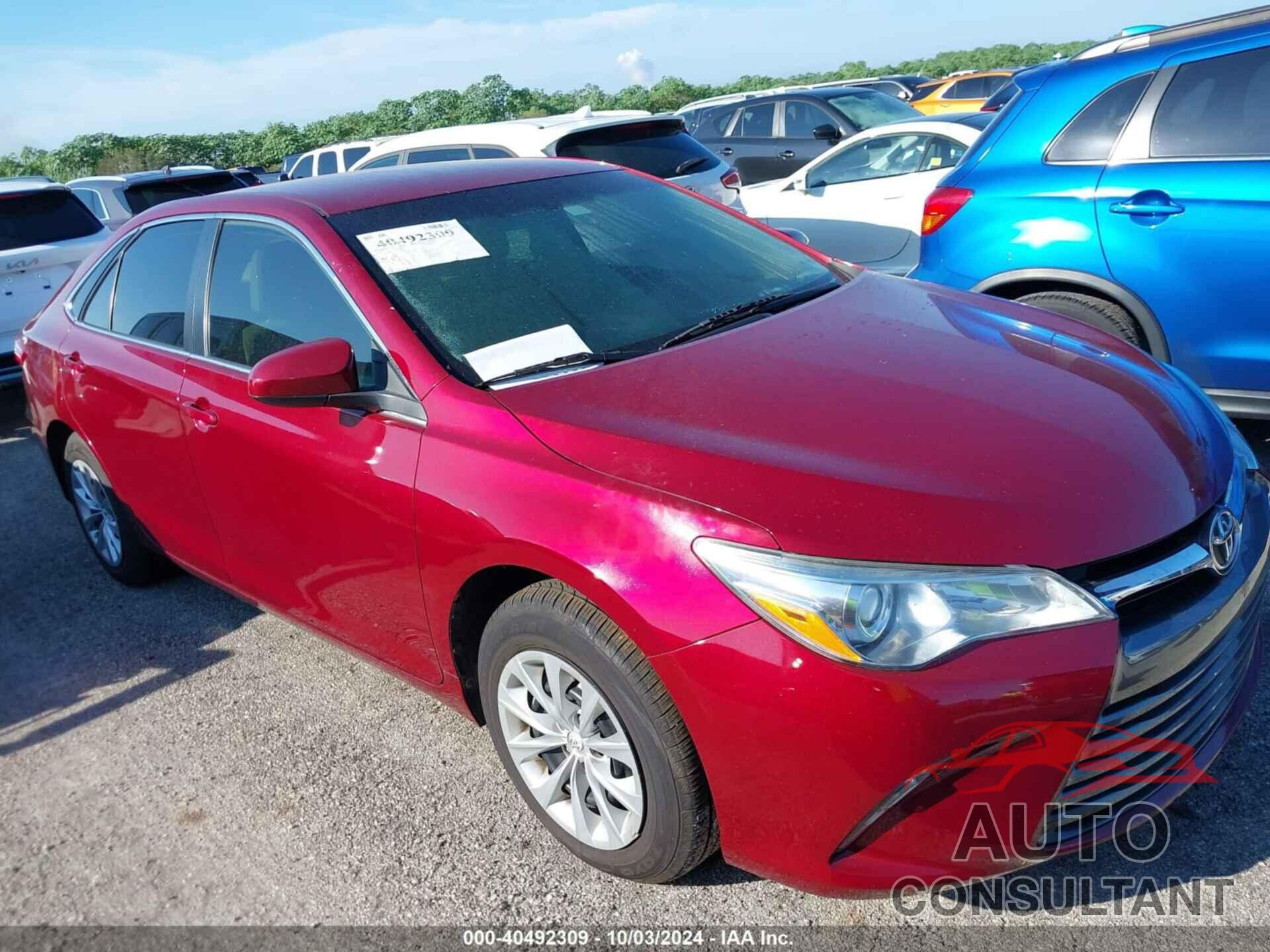 TOYOTA CAMRY 2017 - 4T1BF1FK0HU676261