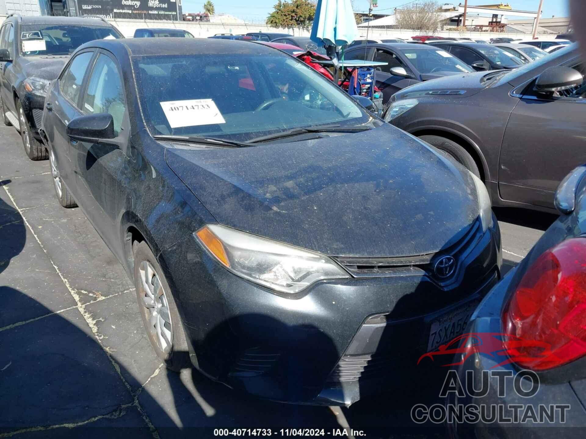 TOYOTA COROLLA 2016 - 5YFBURHE1GP507927