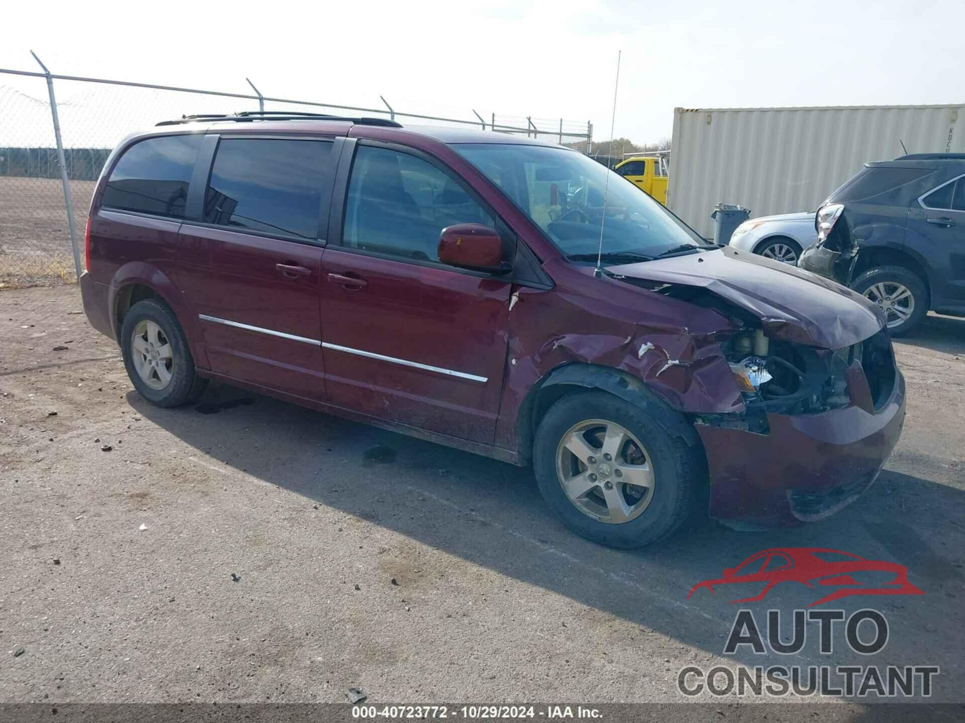 DODGE GRAND CARAVAN 2009 - 2D8HN54189R515725