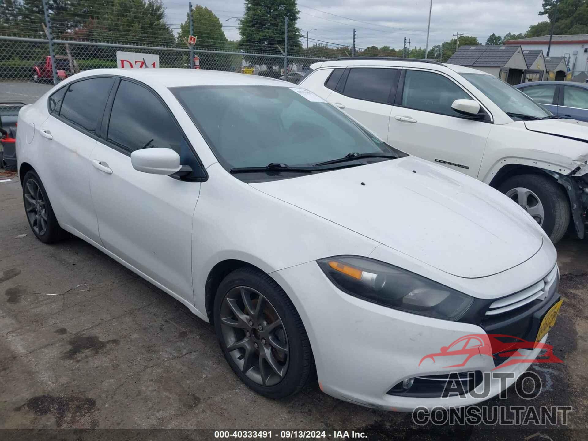 DODGE DART 2013 - 1C3CDFBA4DD123488