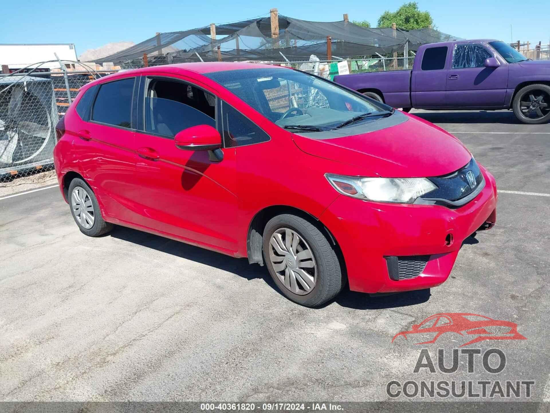 HONDA FIT 2016 - JHMGK5H56GX021649