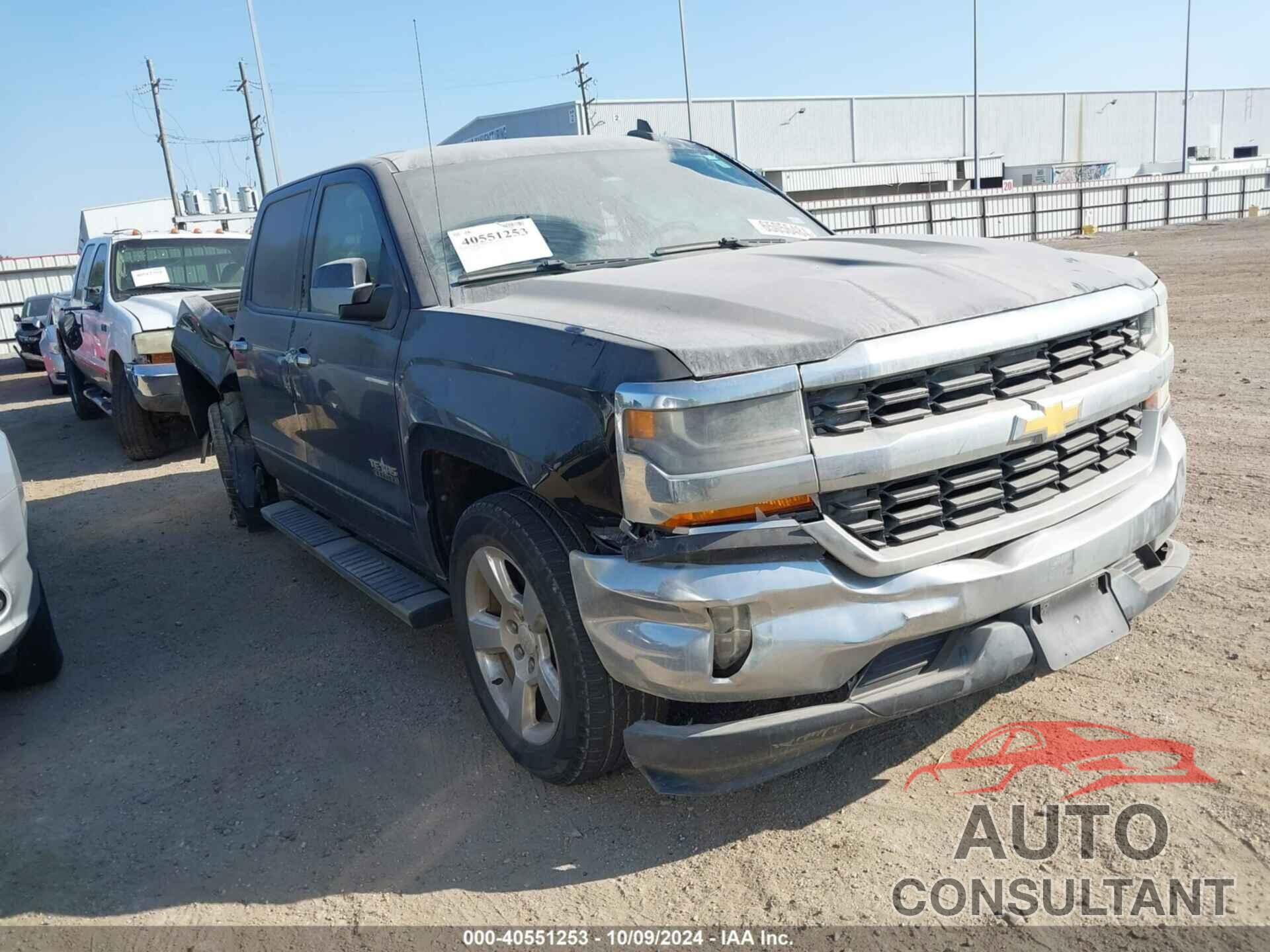 CHEVROLET SILVERADO 1500 2016 - 3GCPCREC4GG101545