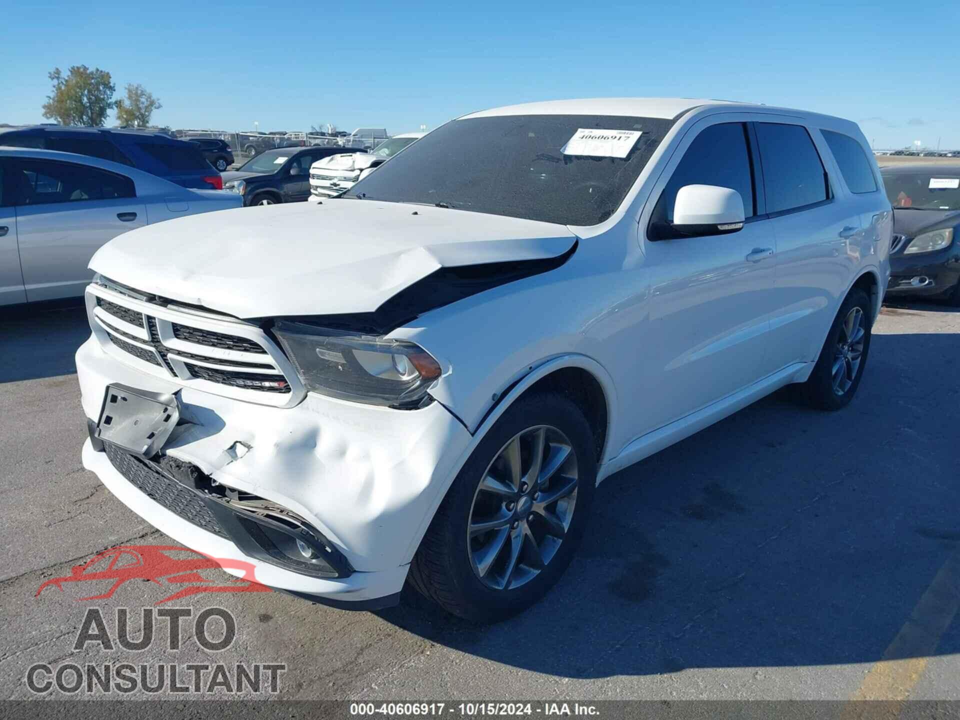 DODGE DURANGO 2017 - 1C4RDJDG1HC623114
