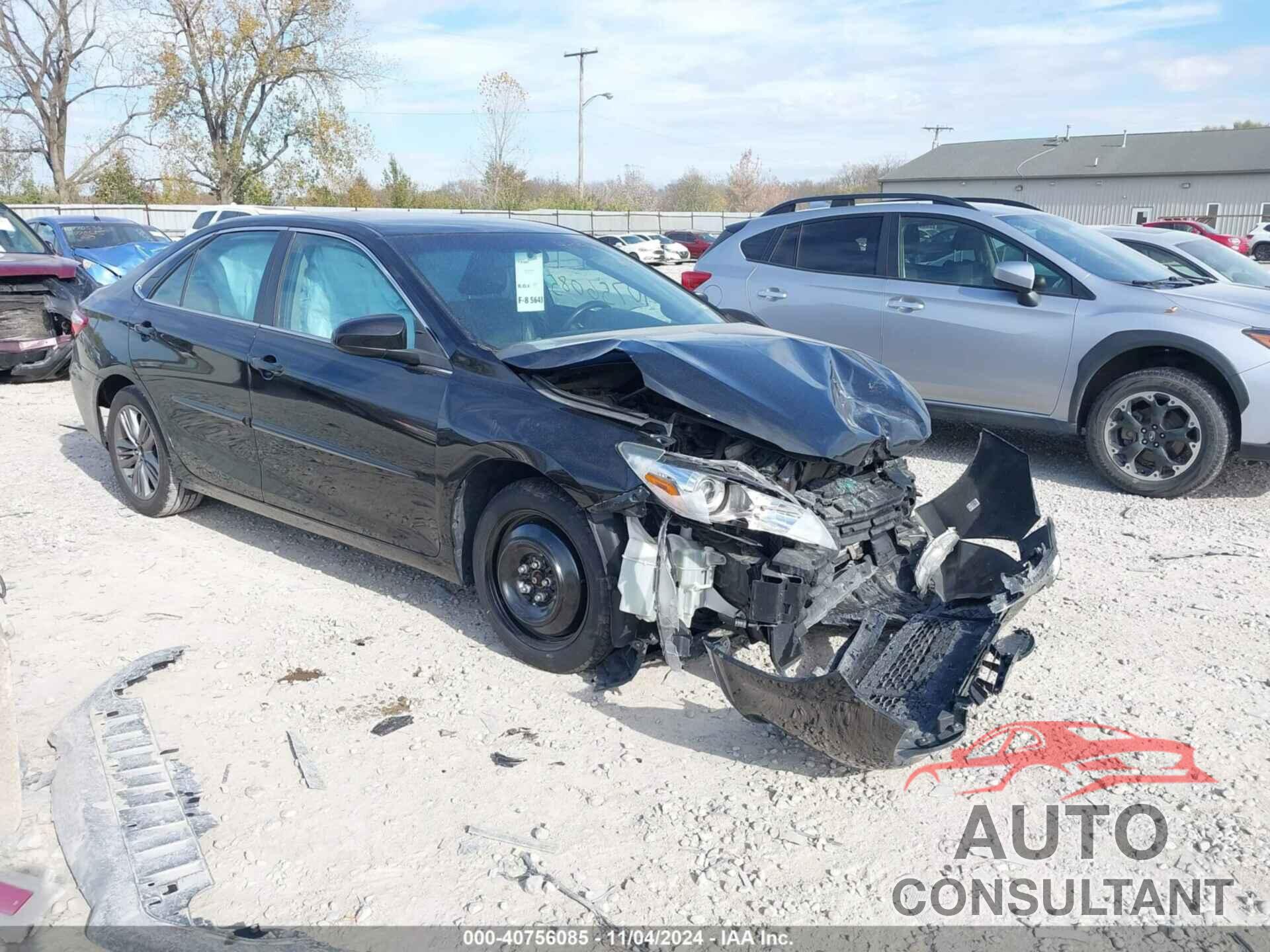 TOYOTA CAMRY 2017 - 4T1BF1FK8HU807937