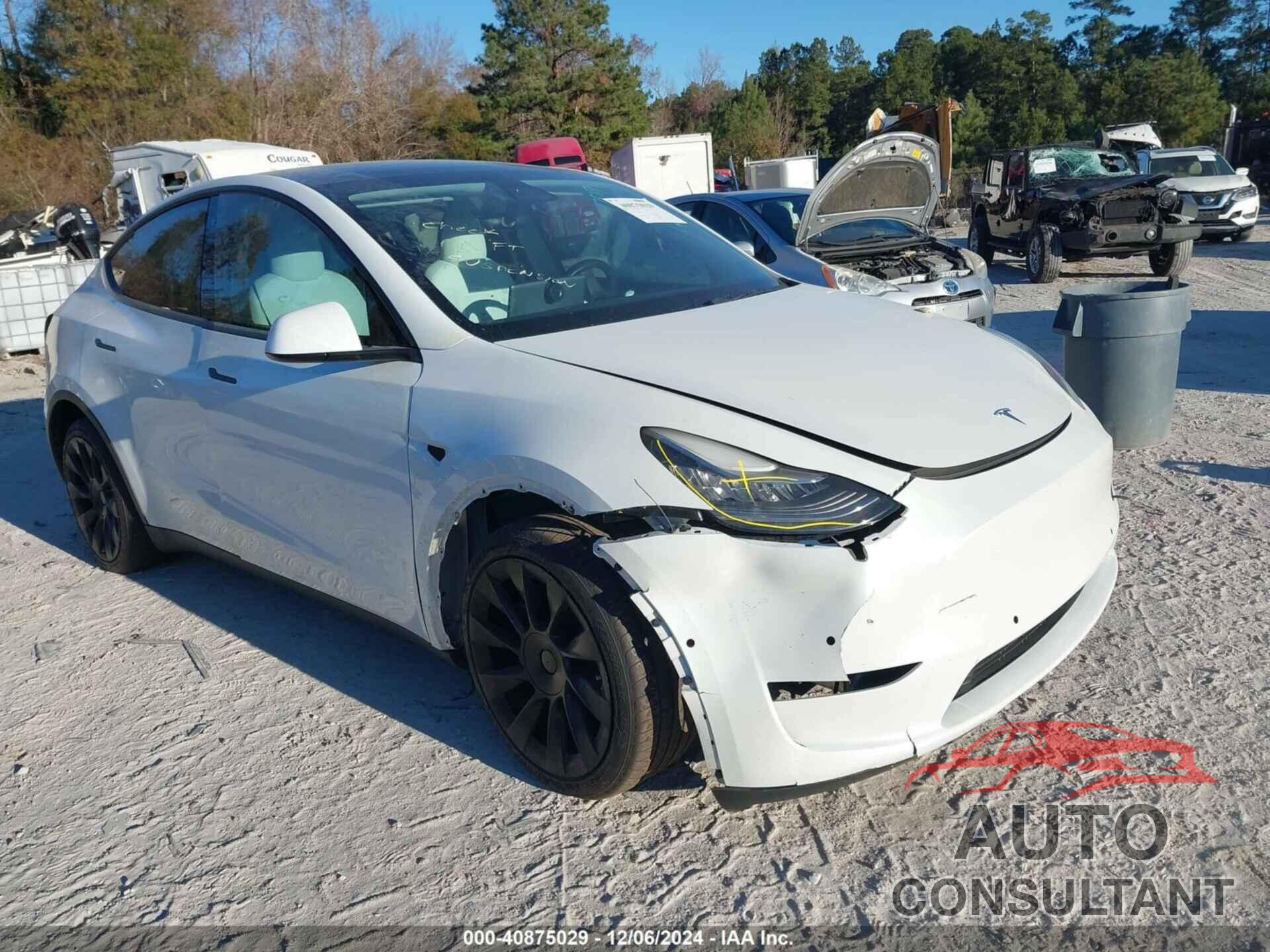 TESLA MODEL Y 2021 - 5YJYGDEE1MF061276