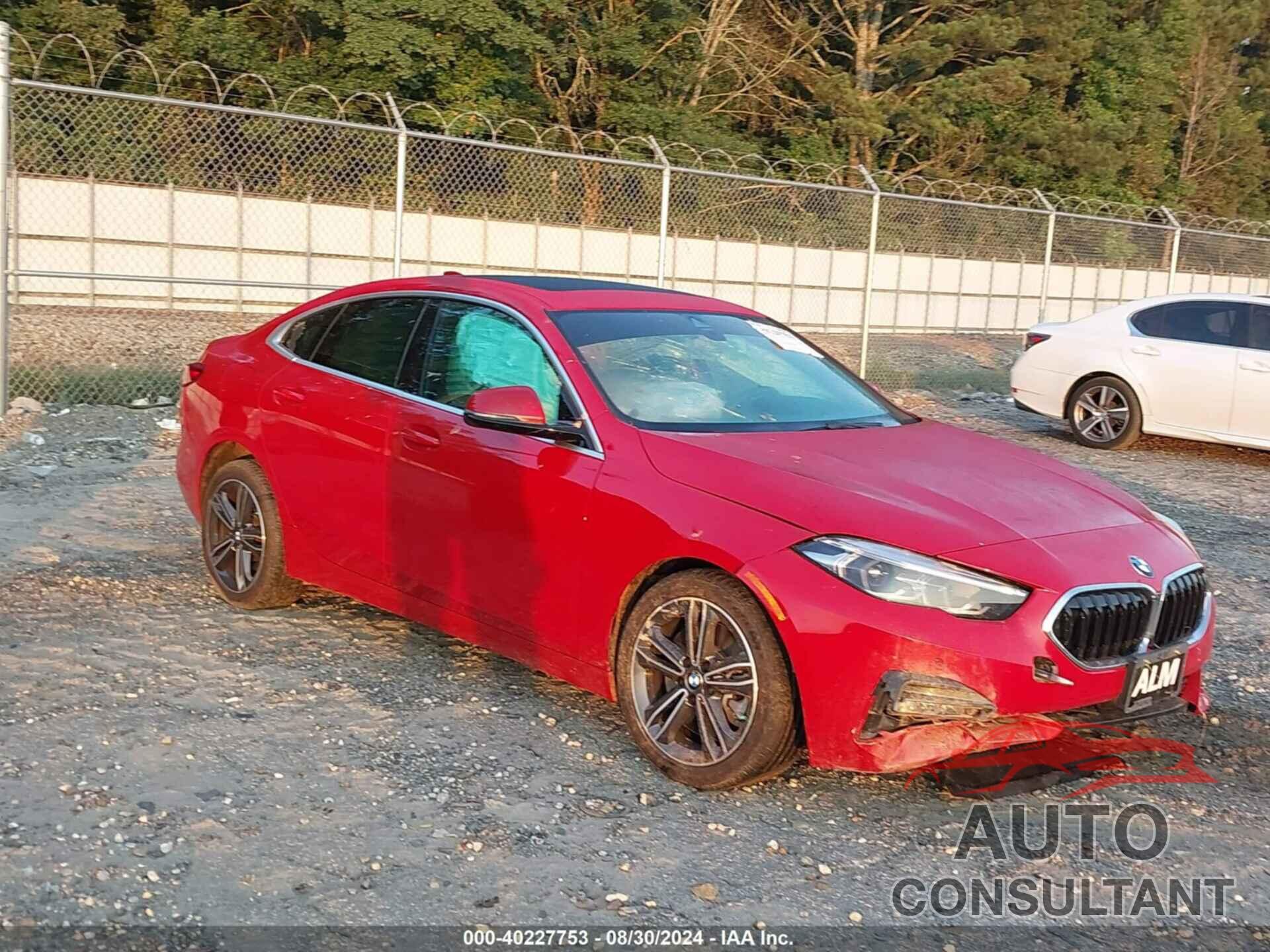 BMW 228I GRAN COUPE 2021 - WBA73AK09M7G31481