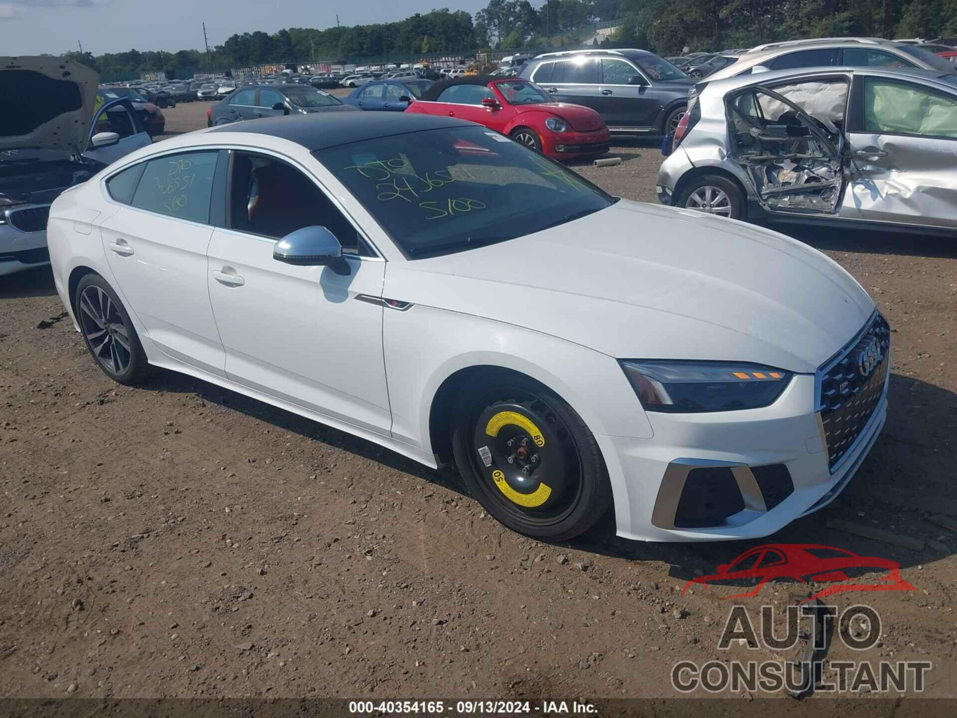 AUDI S5 SPORTBACK 2022 - WAUC4CF58NA035308