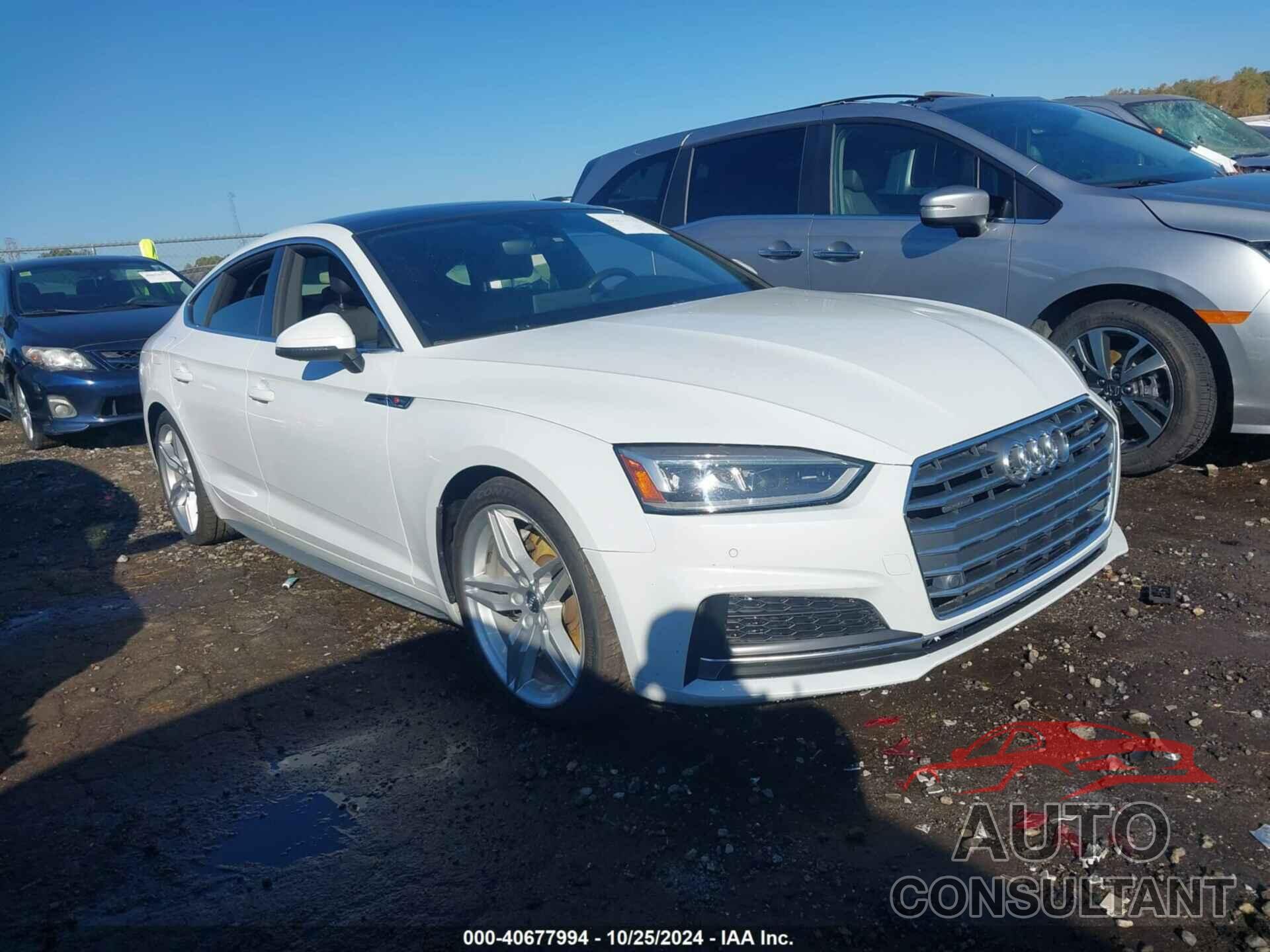 AUDI A5 2018 - WAUENCF5XJA078421