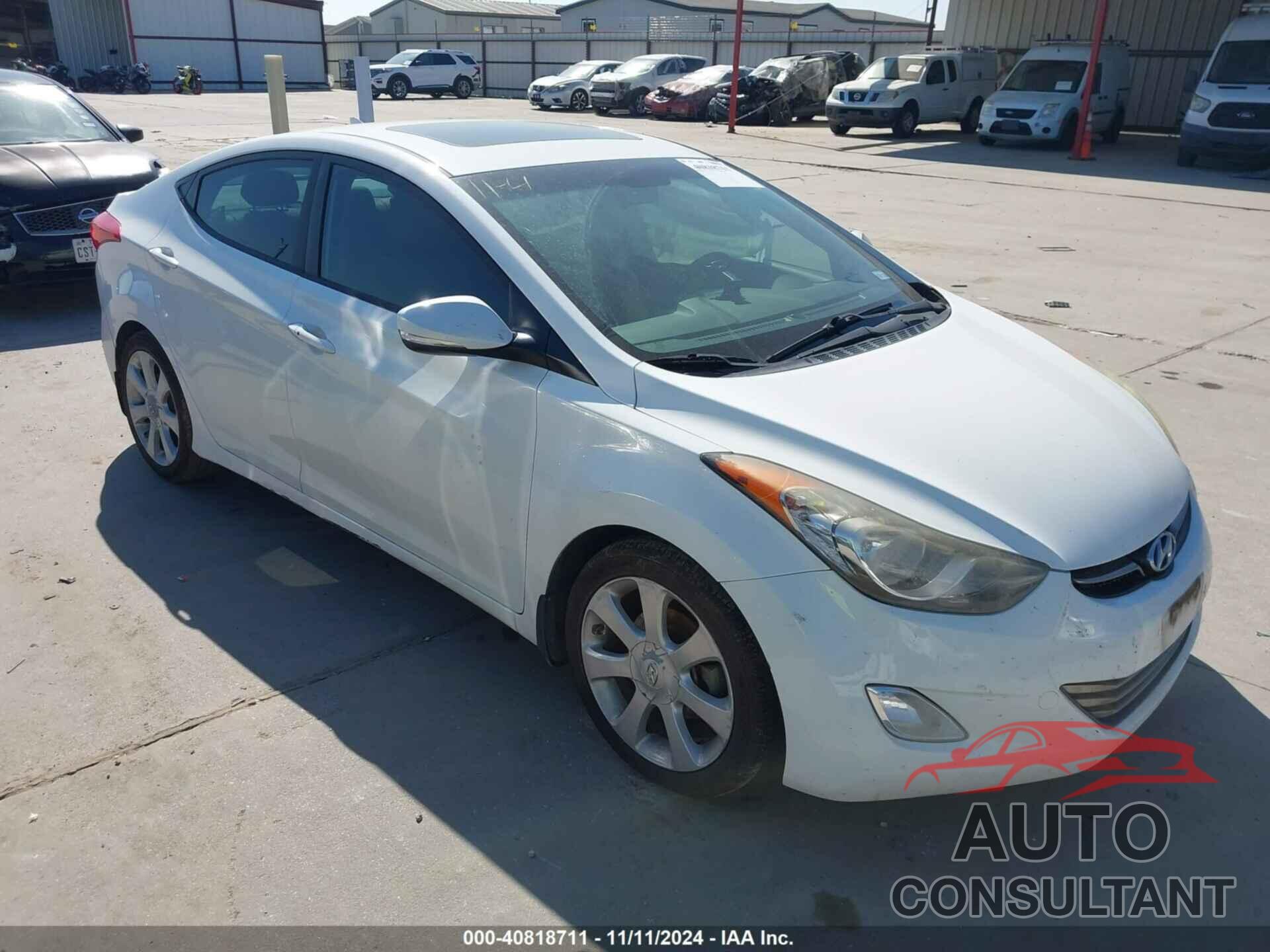 HYUNDAI ELANTRA 2013 - 5NPDH4AE8DH314953