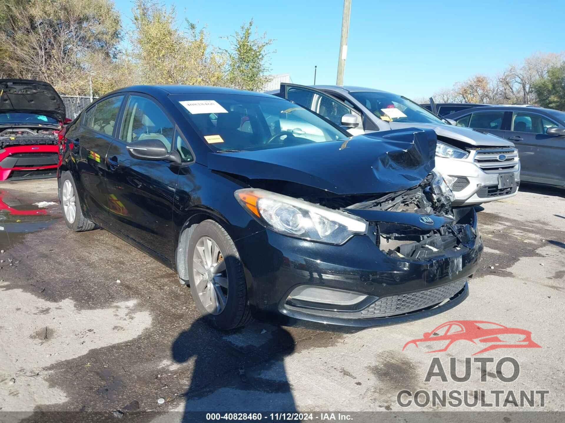 KIA FORTE 2015 - KNAFX4A63F5352904