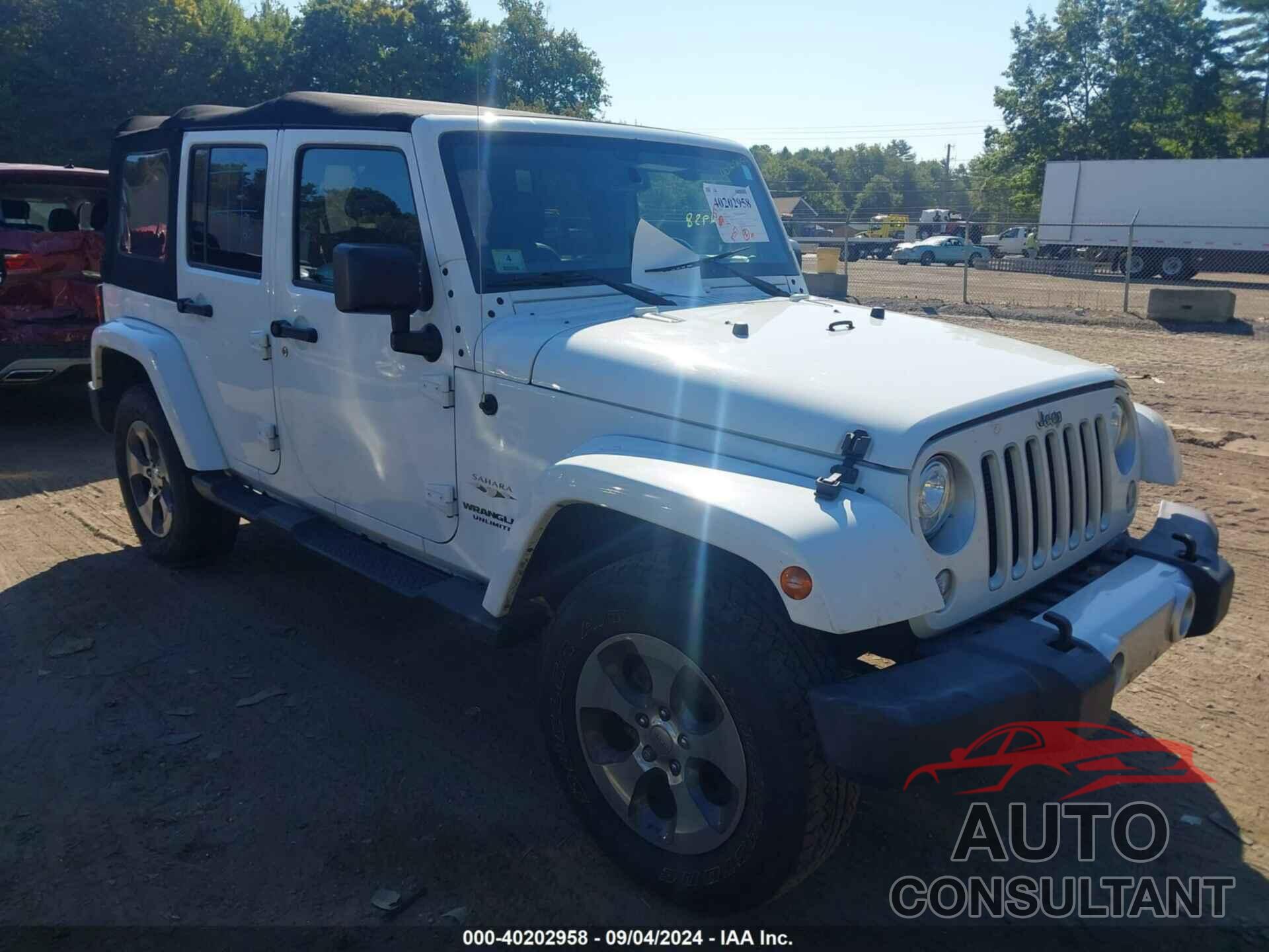 JEEP WRANGLER UNLIMITED 2017 - 1C4BJWEG9HL685656