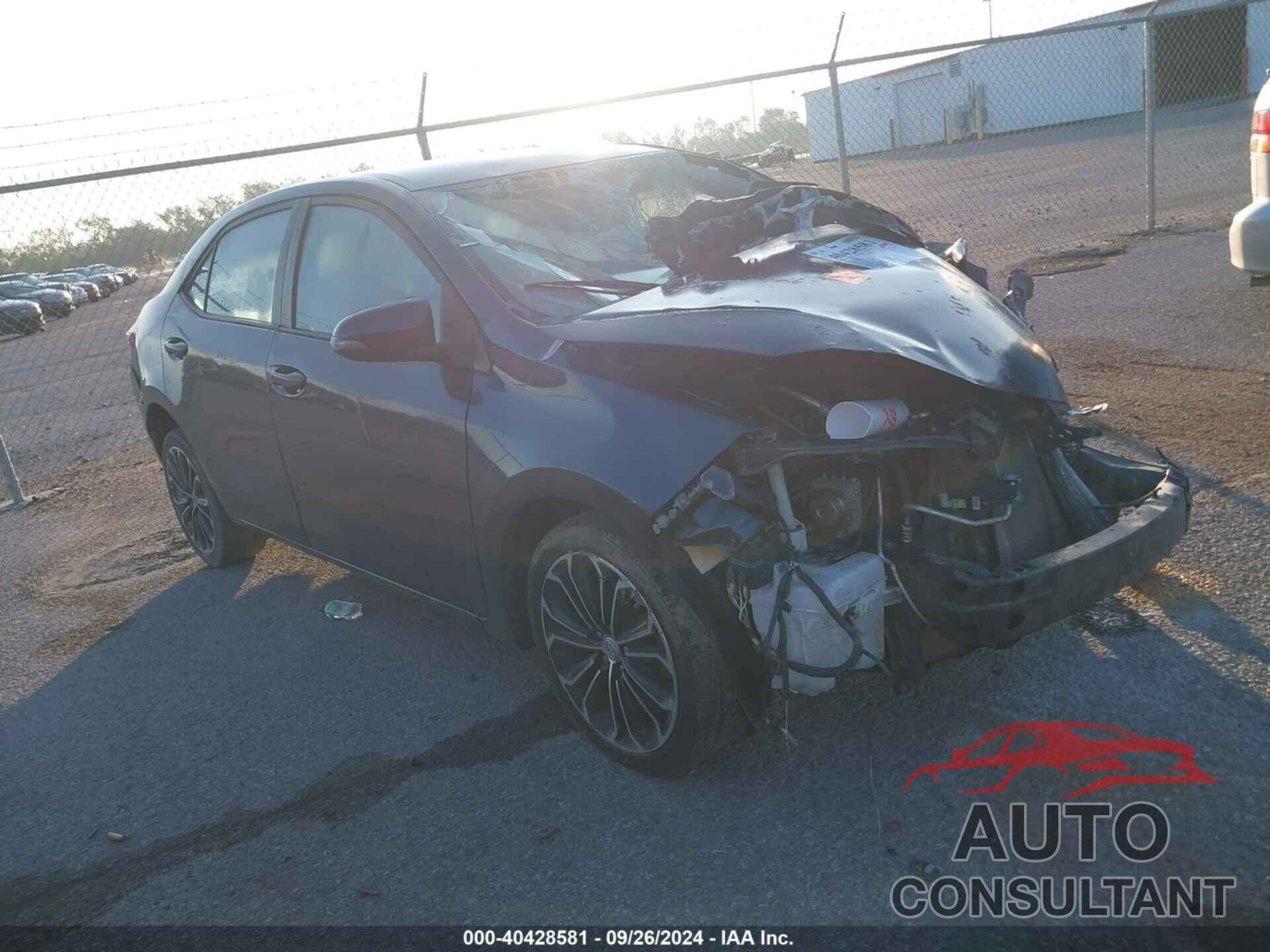 TOYOTA COROLLA 2016 - 5YFBURHE1GP468787