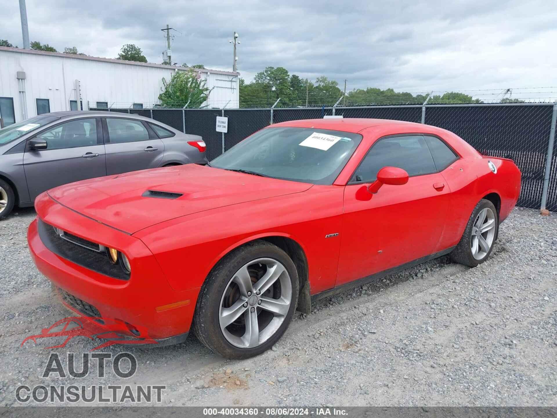DODGE CHALLENGER 2016 - 2C3CDZBT9GH213925