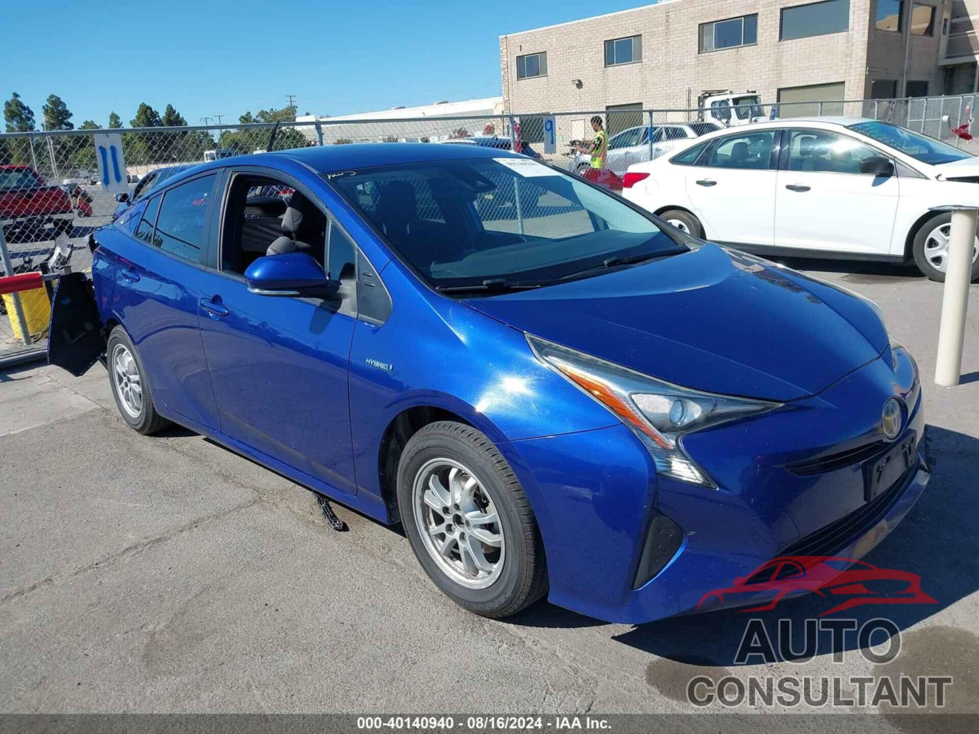 TOYOTA PRIUS 2017 - JTDKBRFUXH3536899