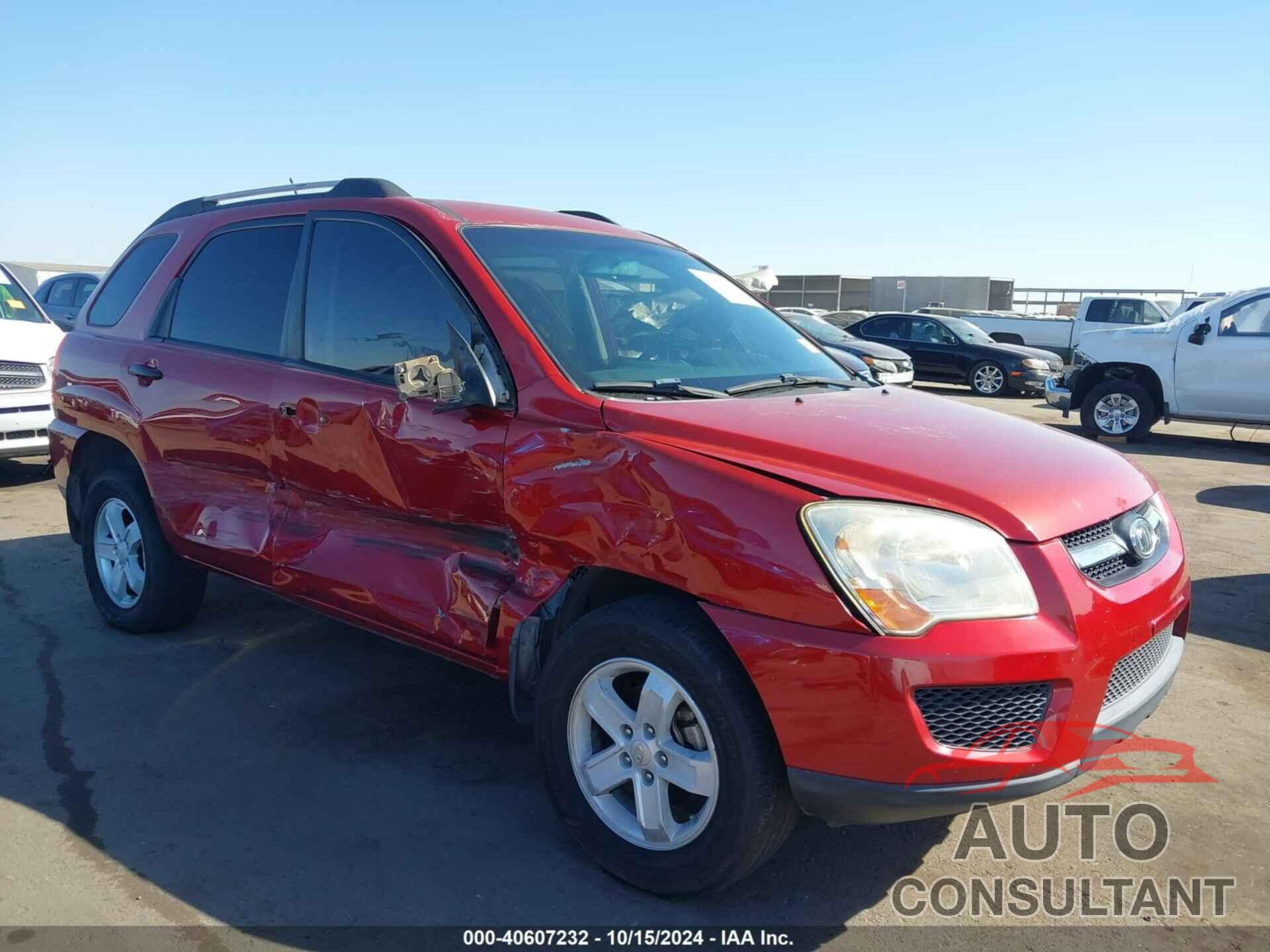 KIA SPORTAGE 2009 - KNDJF723897612518