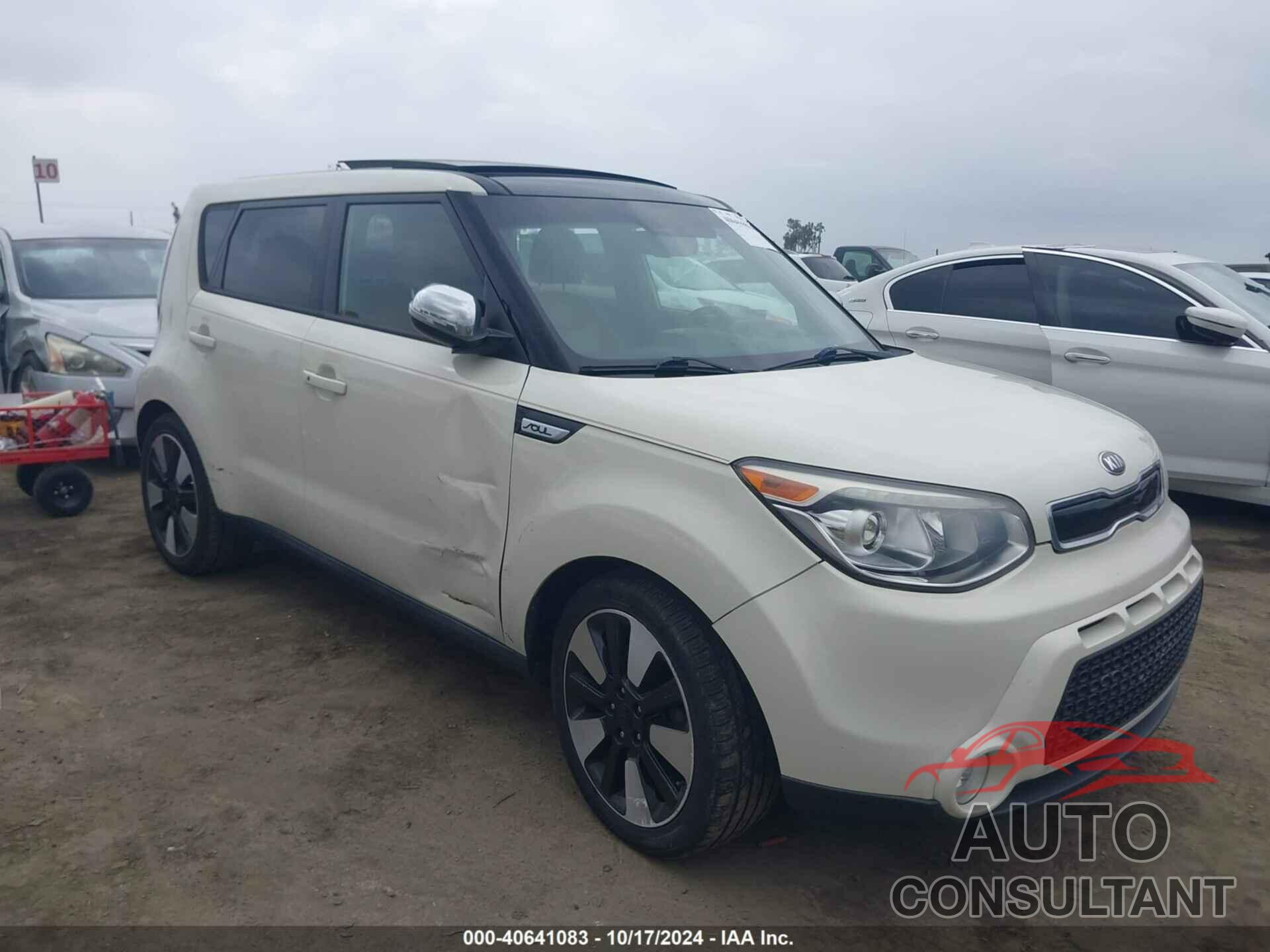 KIA SOUL 2015 - KNDJX3A54F7128415