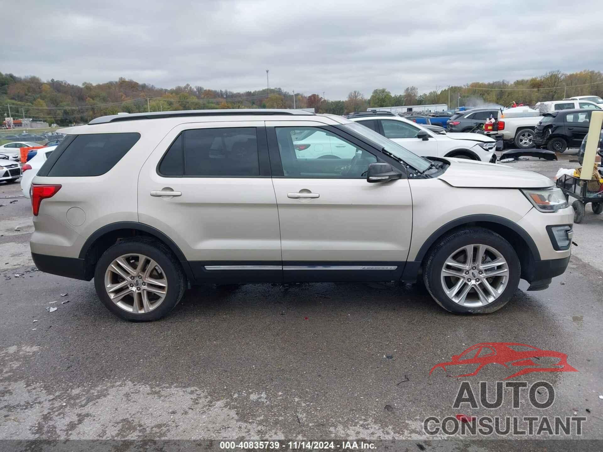 FORD EXPLORER 2017 - 1FM5K8D86HGA99193