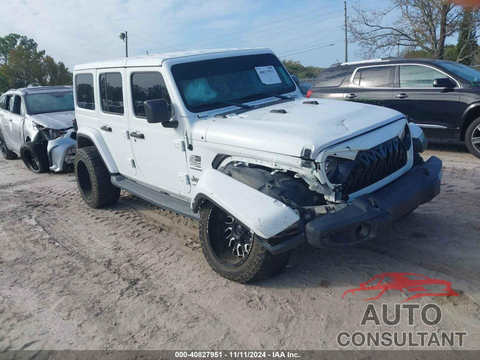 JEEP WRANGLER UNLIMITED 2018 - 1C4HJXEGXJW167897