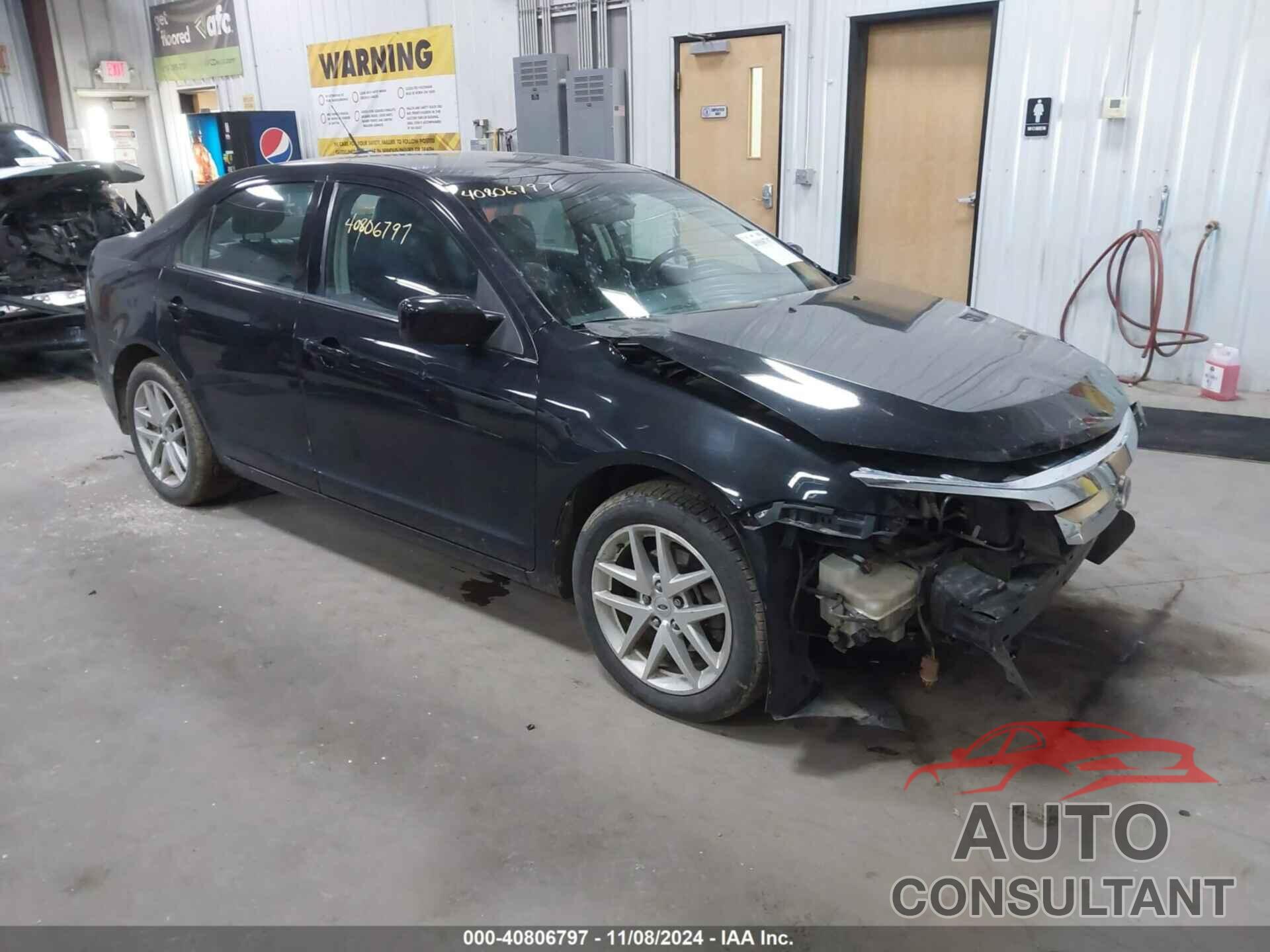 FORD FUSION 2011 - 3FAHP0JGXBR186195