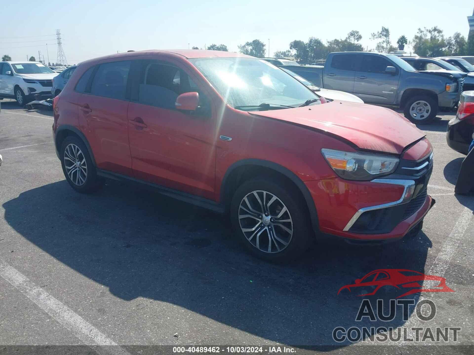 MITSUBISHI OUTLANDER SPORT 2019 - JA4AP3AU4KU018882