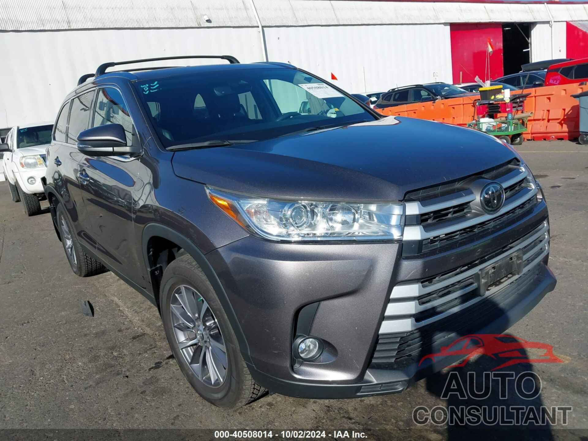 TOYOTA HIGHLANDER 2019 - 5TDJZRFH2KS947097