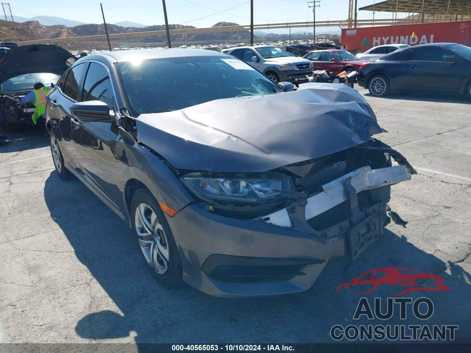 HONDA CIVIC 2018 - 2HGFC2F57JH537642