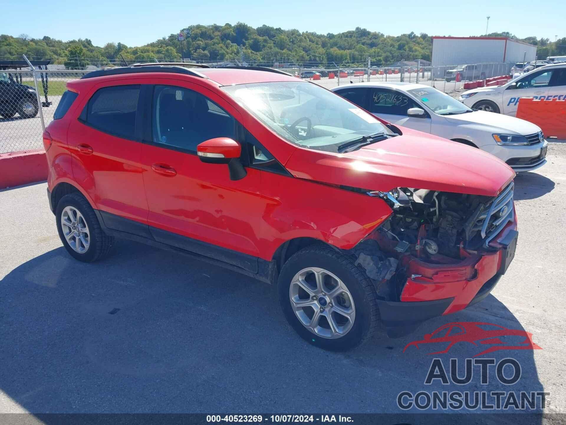 FORD ECOSPORT 2019 - MAJ6S3GLXKC282645