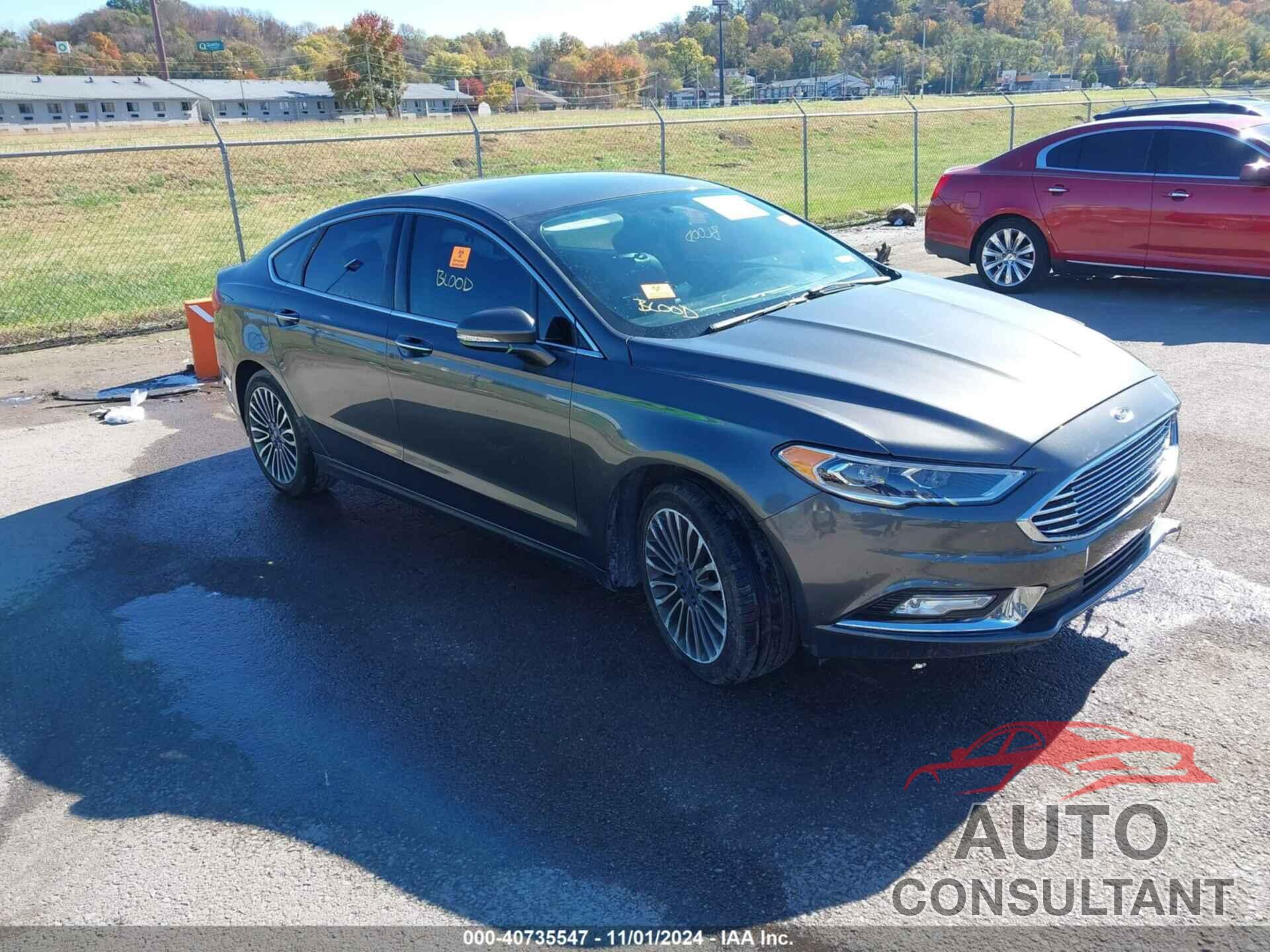 FORD FUSION 2017 - 3FA6P0T98HR227308