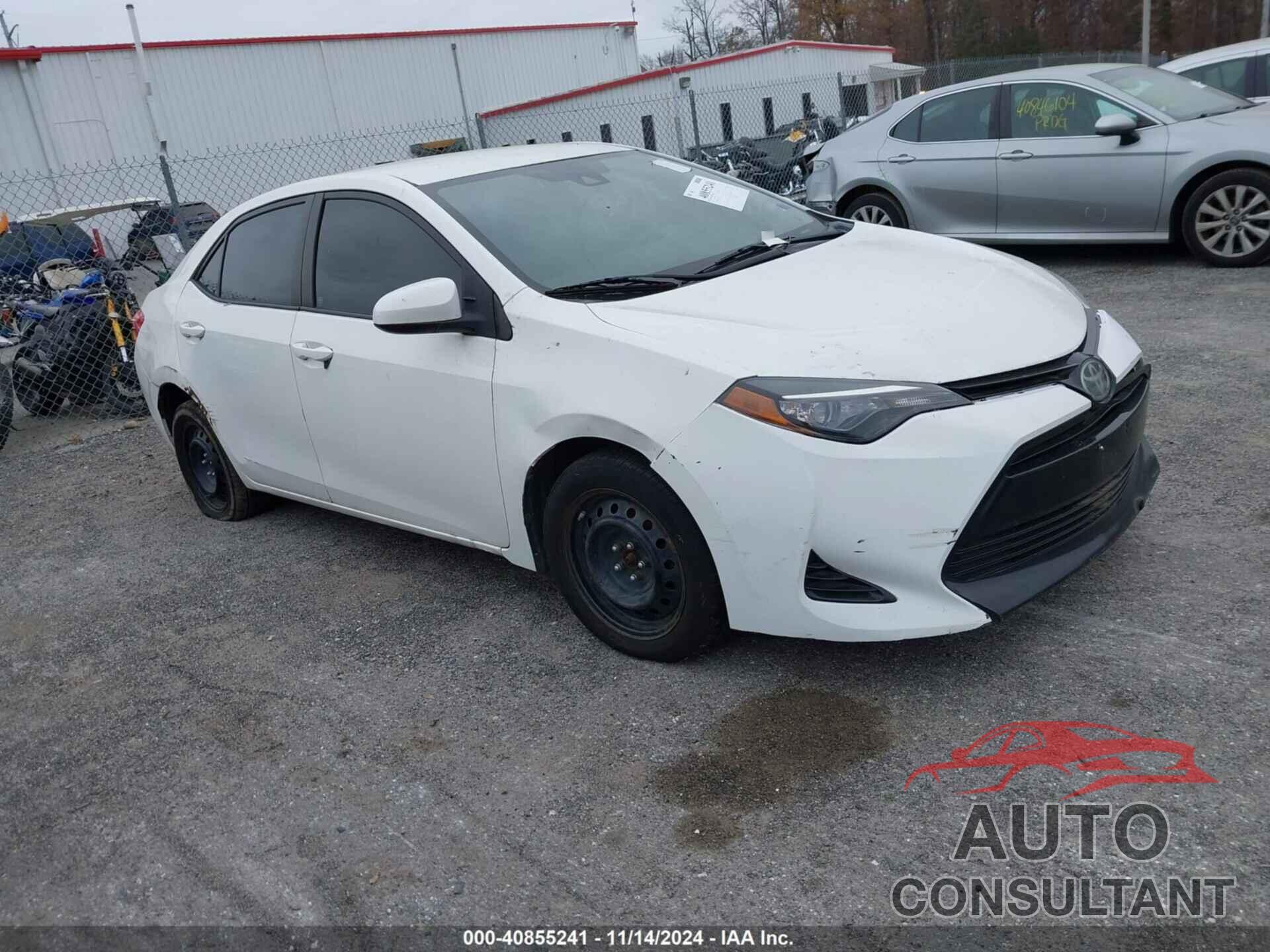 TOYOTA COROLLA 2017 - 2T1BURHE9HC848817