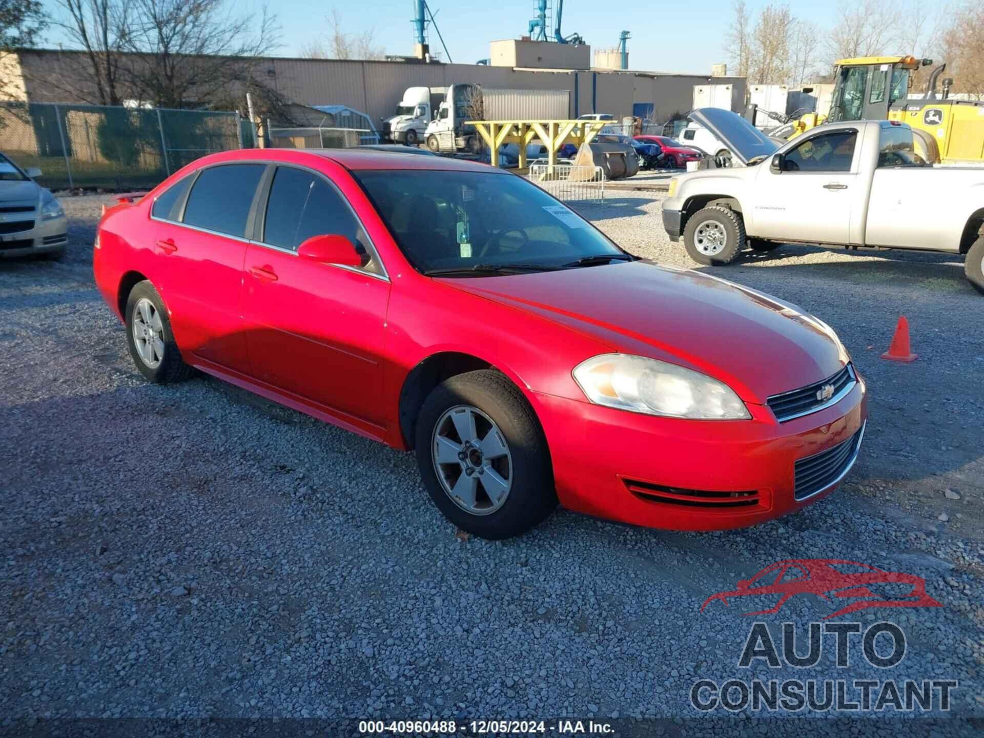 CHEVROLET IMPALA 2011 - 2G1WF5EK3B1322695