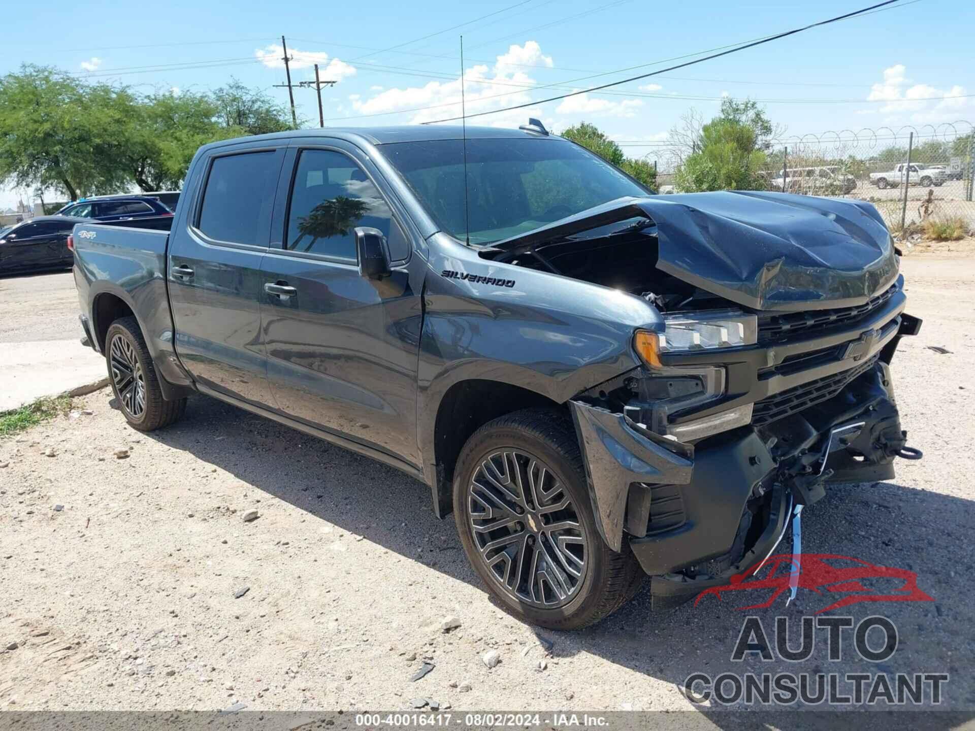 CHEVROLET SILVERADO 1500 2019 - 1GCUYGEL9KZ250714