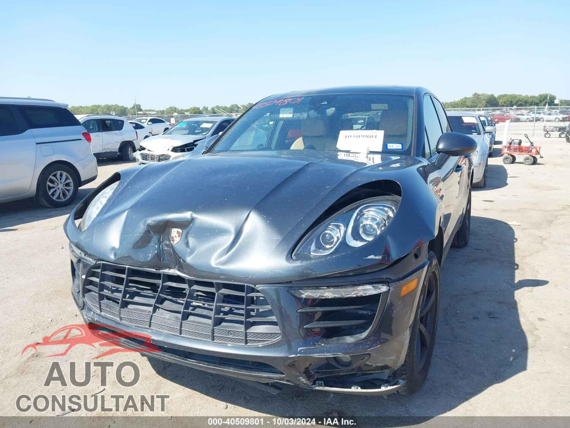 PORSCHE MACAN 2017 - WP1AA2A59HLB07631
