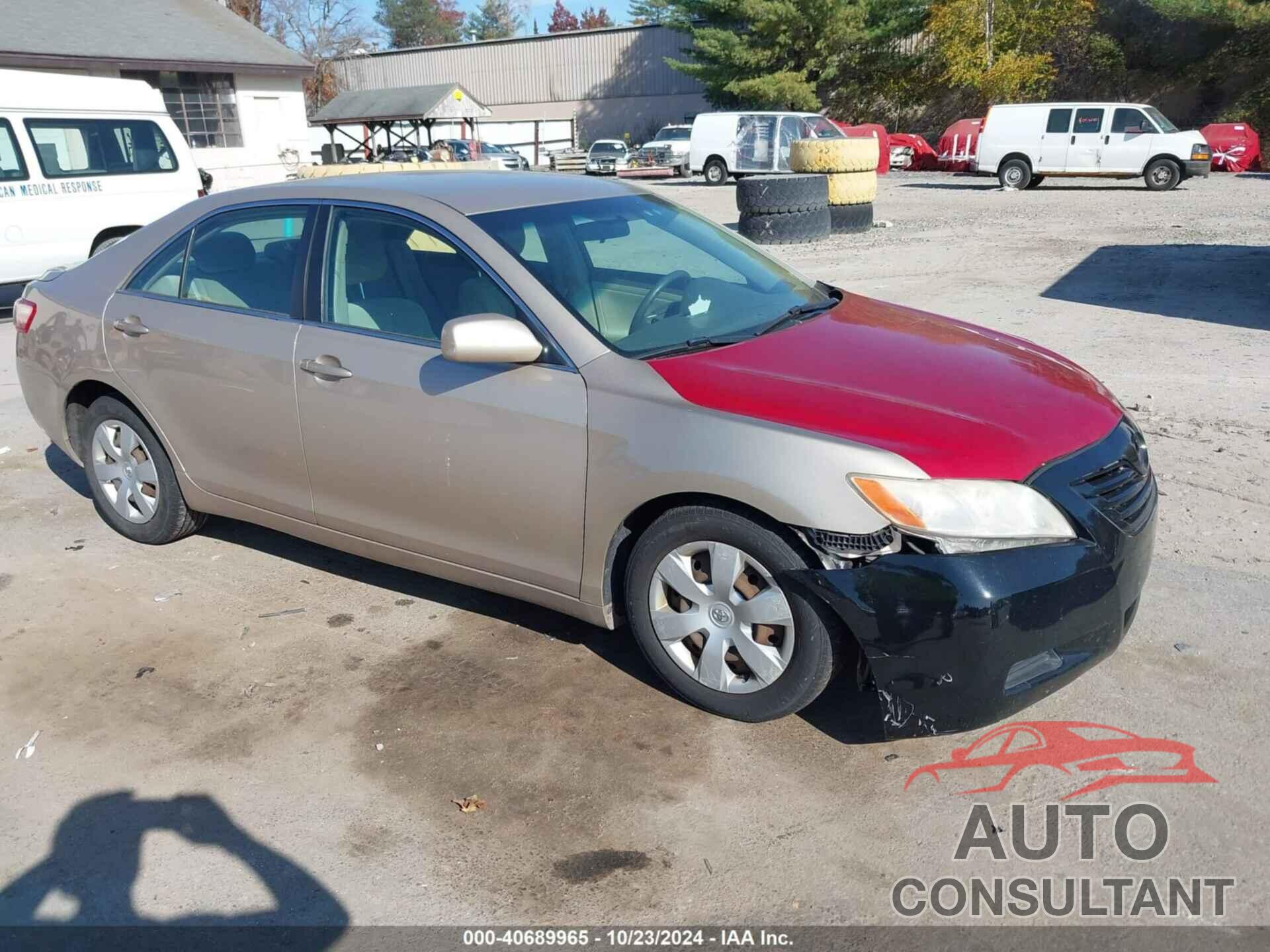 TOYOTA CAMRY 2009 - 4T4BE46K29R068463