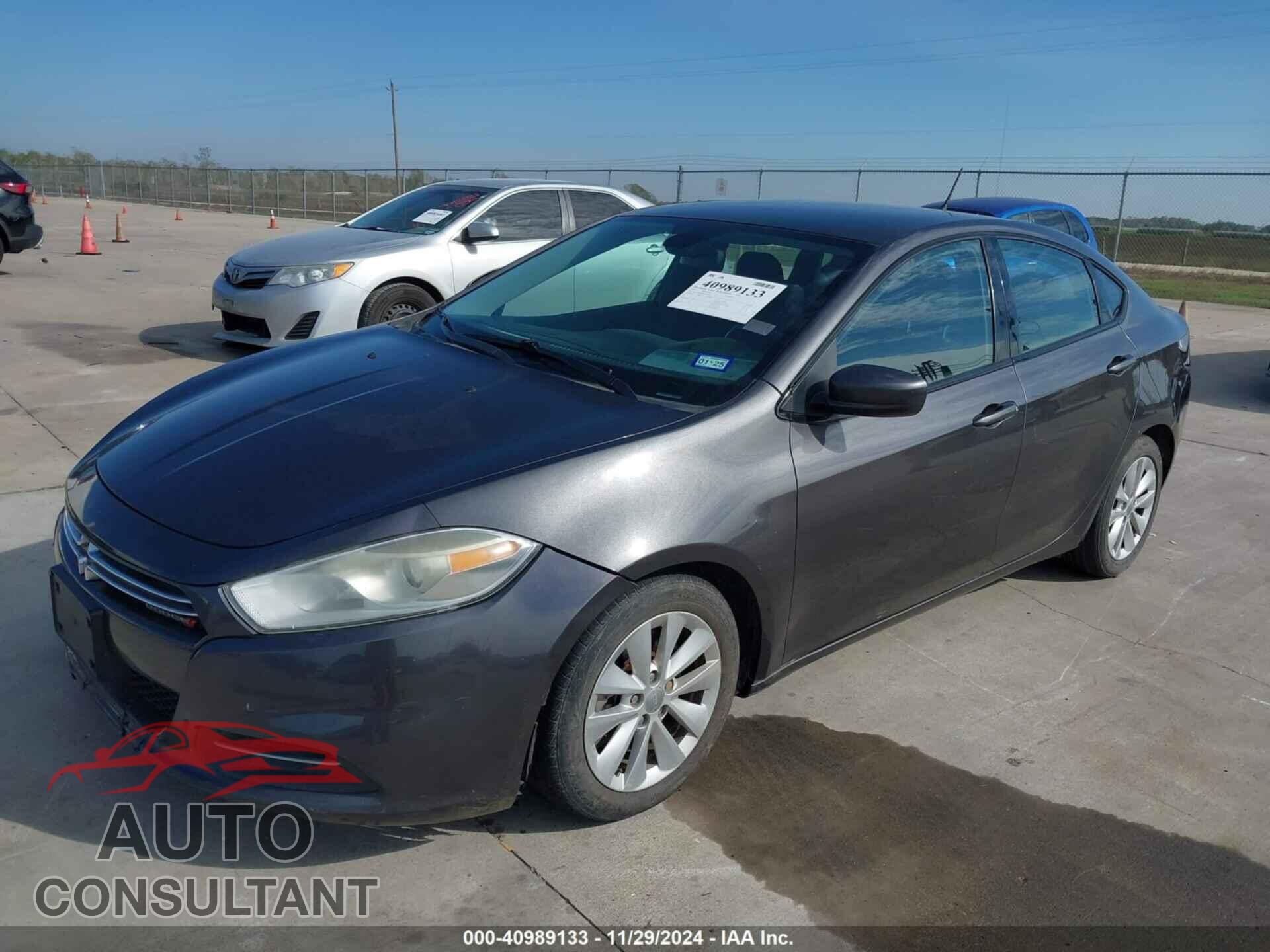 DODGE DART 2015 - 1C3CDFDH6FD123795