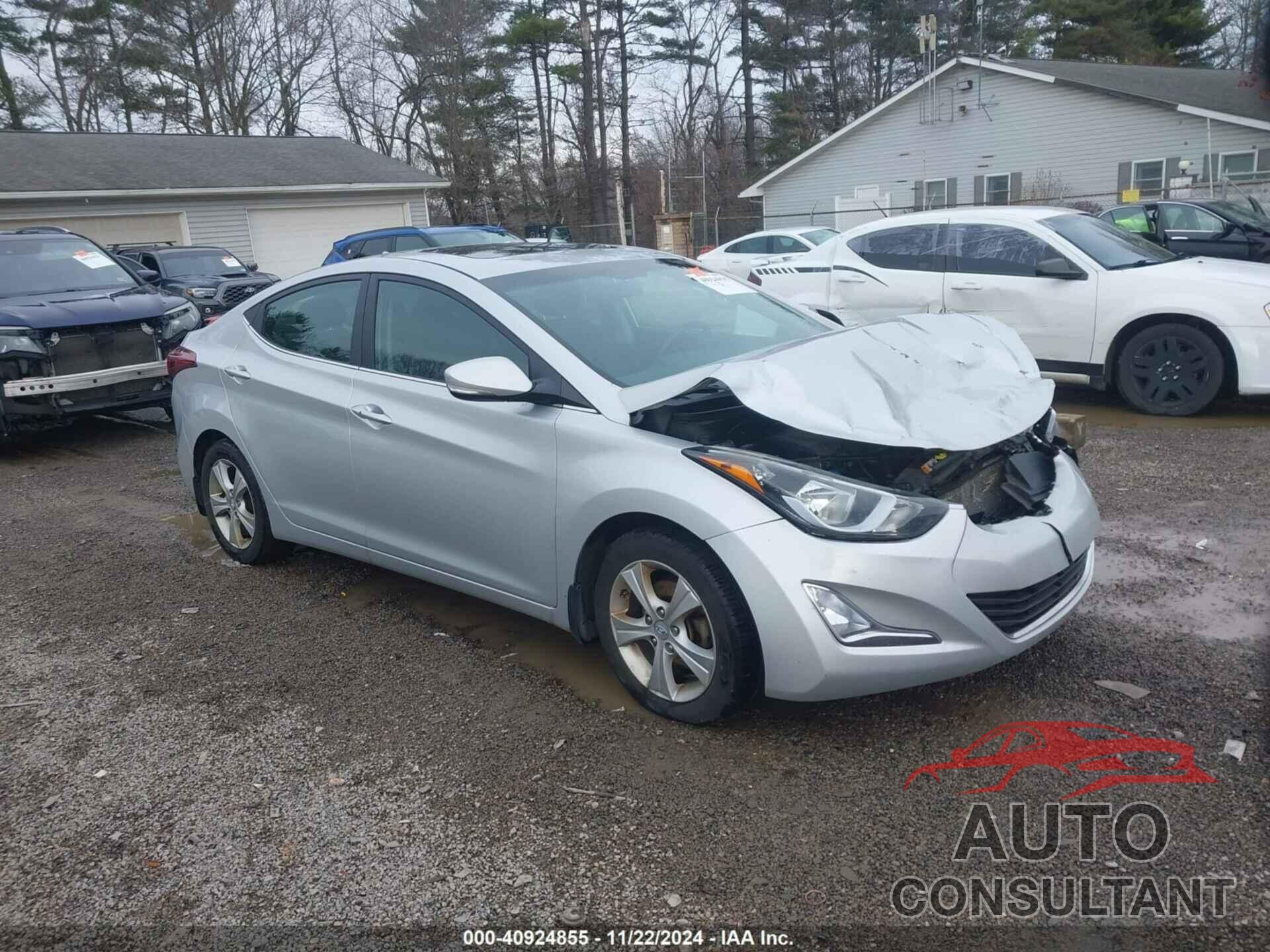 HYUNDAI ELANTRA 2016 - 5NPDH4AE0GH722996