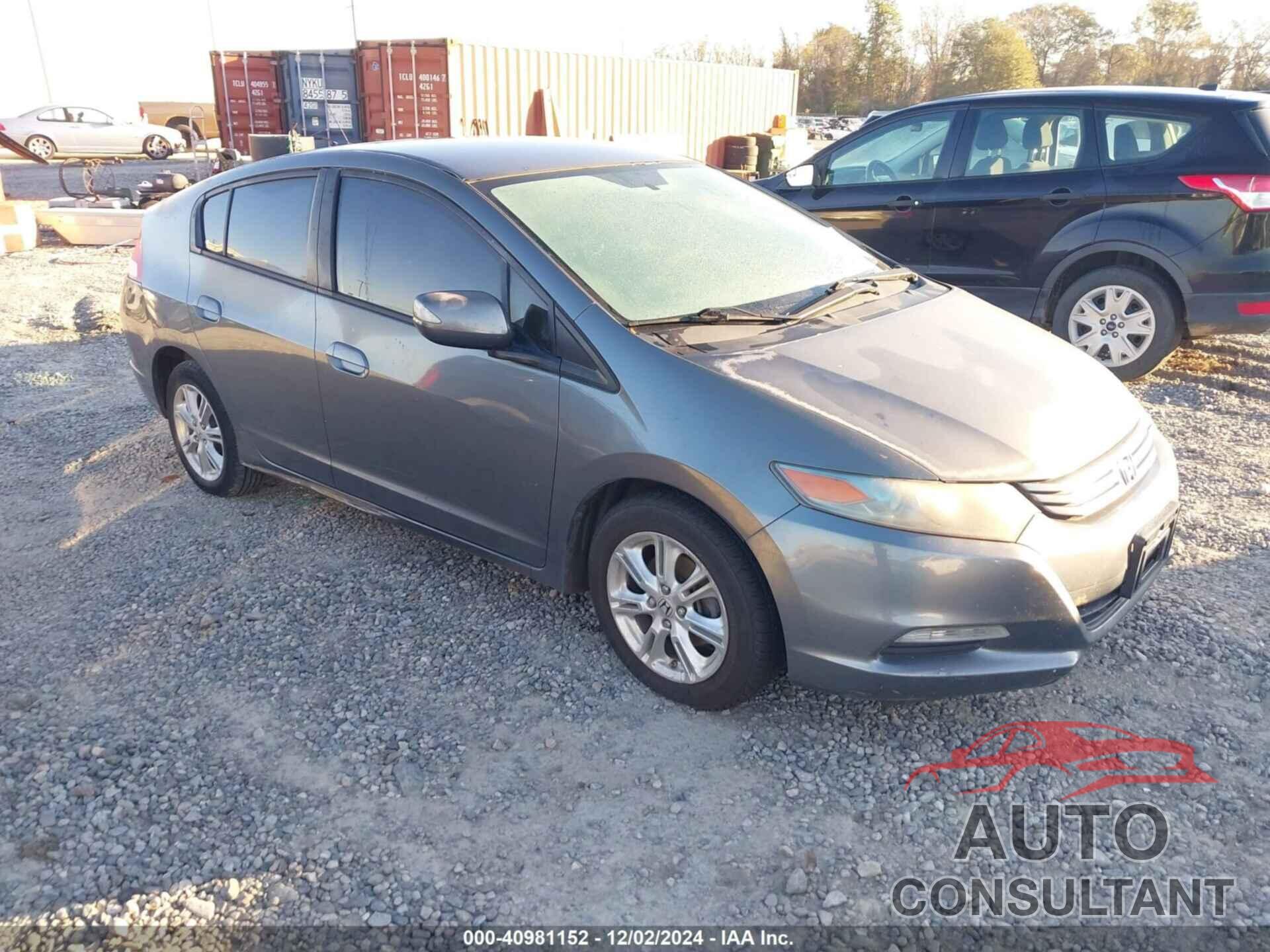 HONDA INSIGHT 2010 - JHMZE2H74AS031939