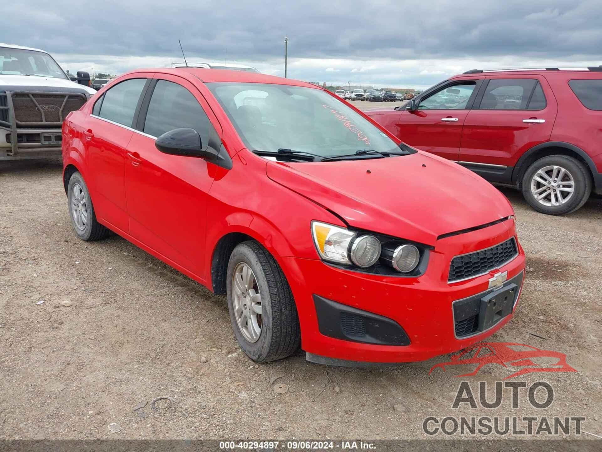 CHEVROLET SONIC 2016 - 1G1JC5SHXG4119262