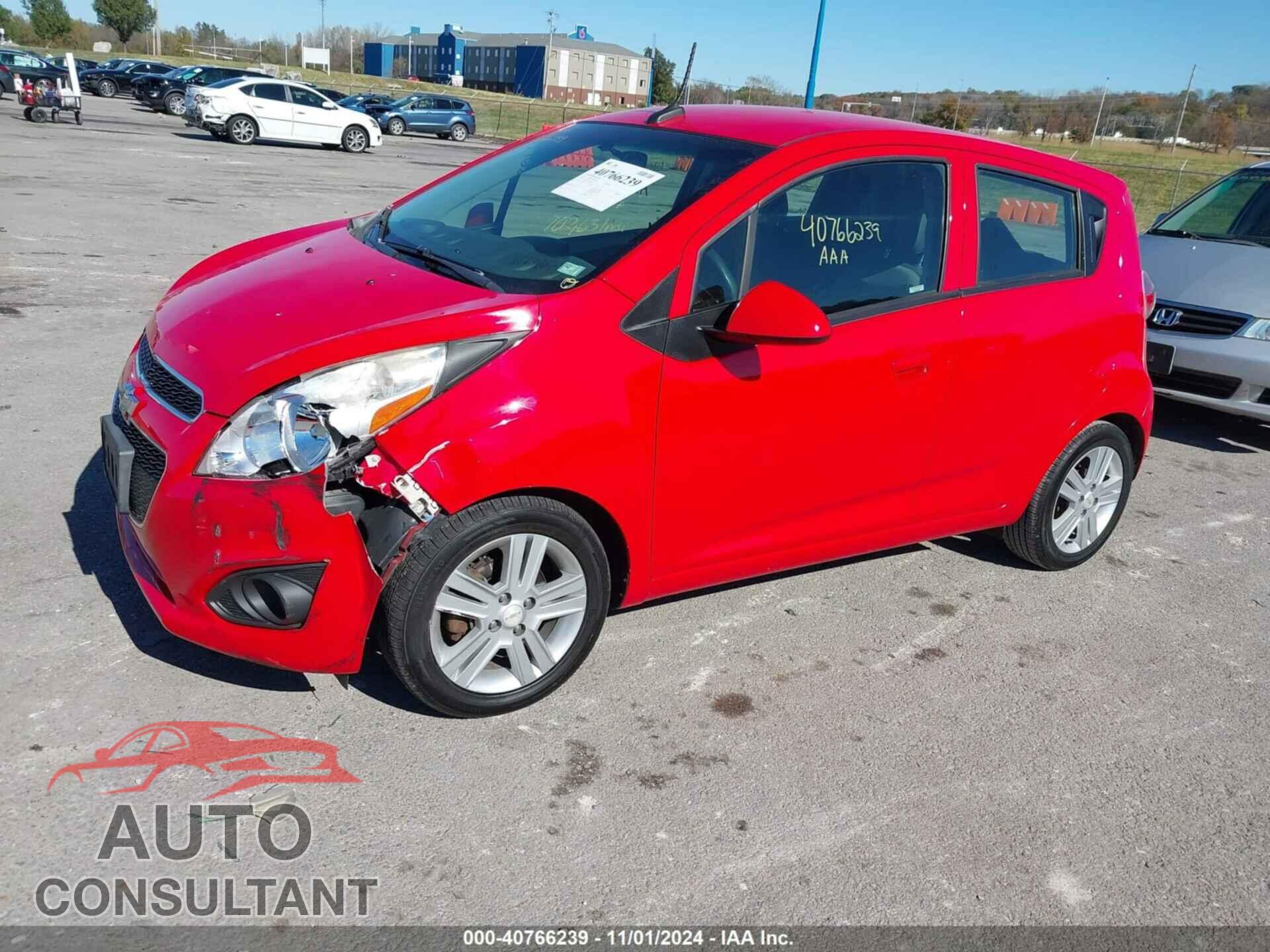 CHEVROLET SPARK 2014 - KL8CA6S99EC461592