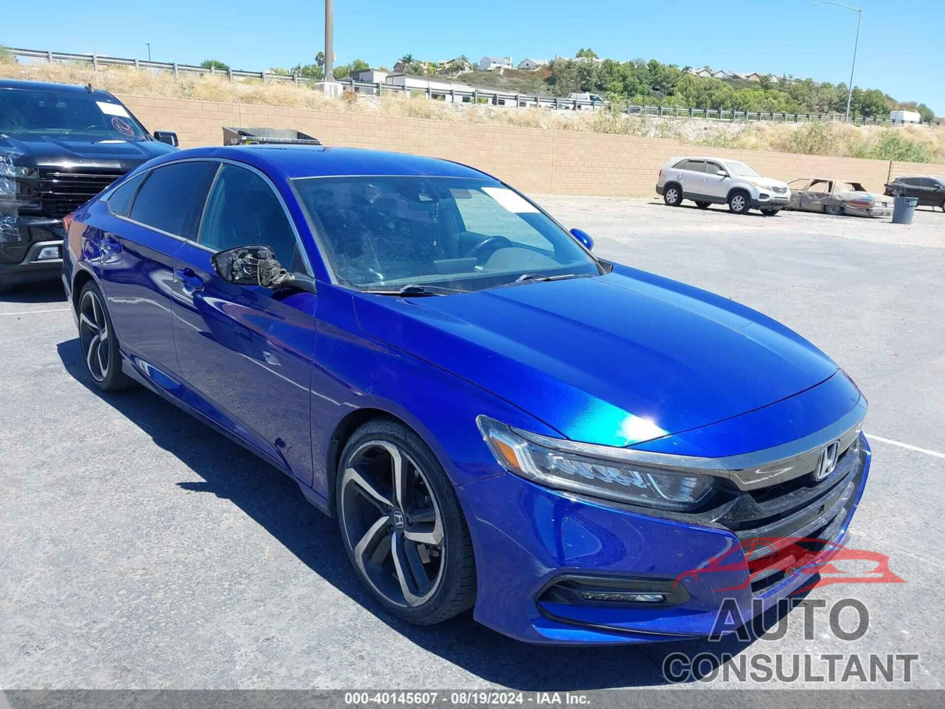 HONDA ACCORD 2019 - 1HGCV1F33KA101411