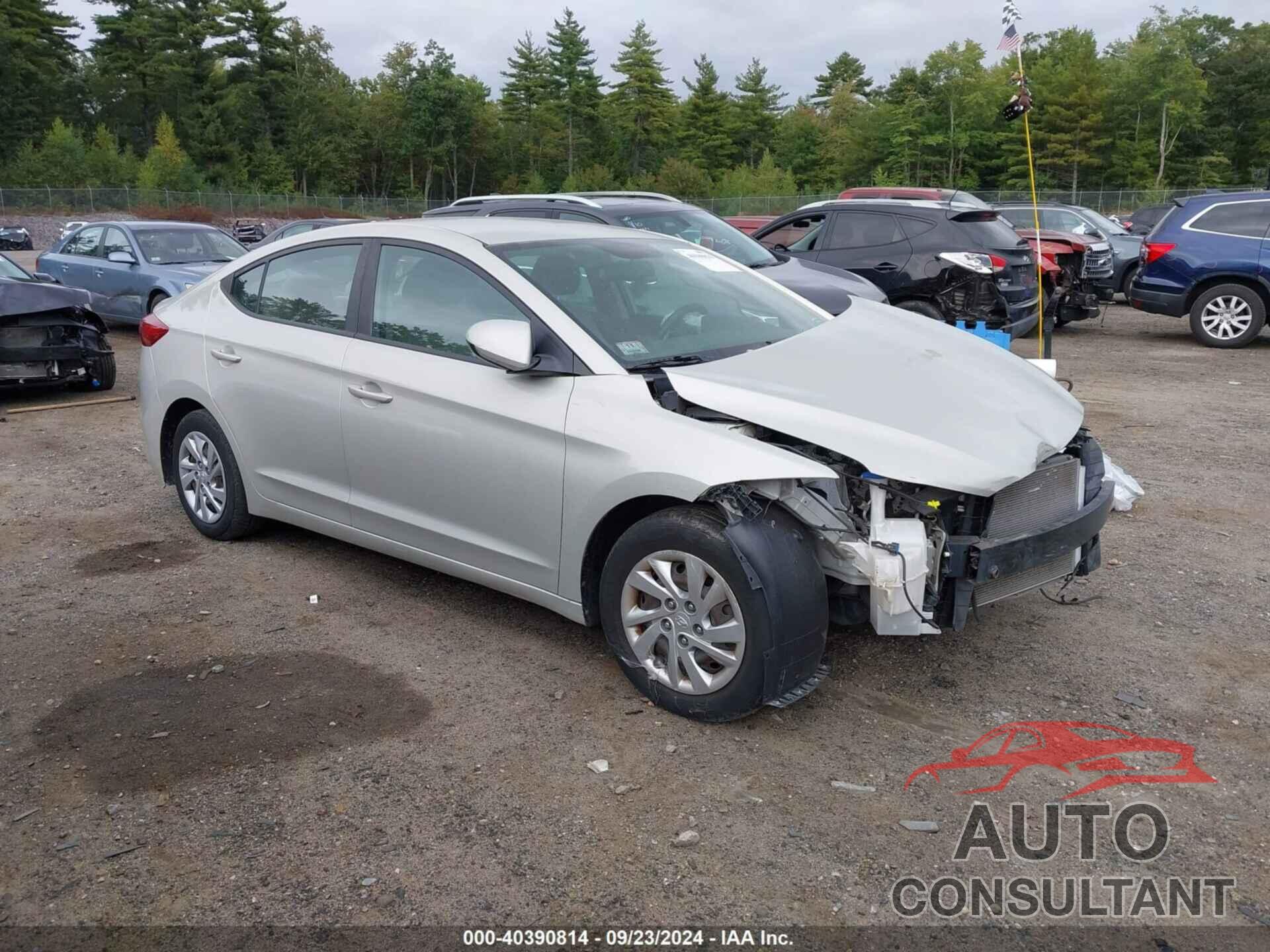 HYUNDAI ELANTRA 2017 - KMHD74LF9HU370268