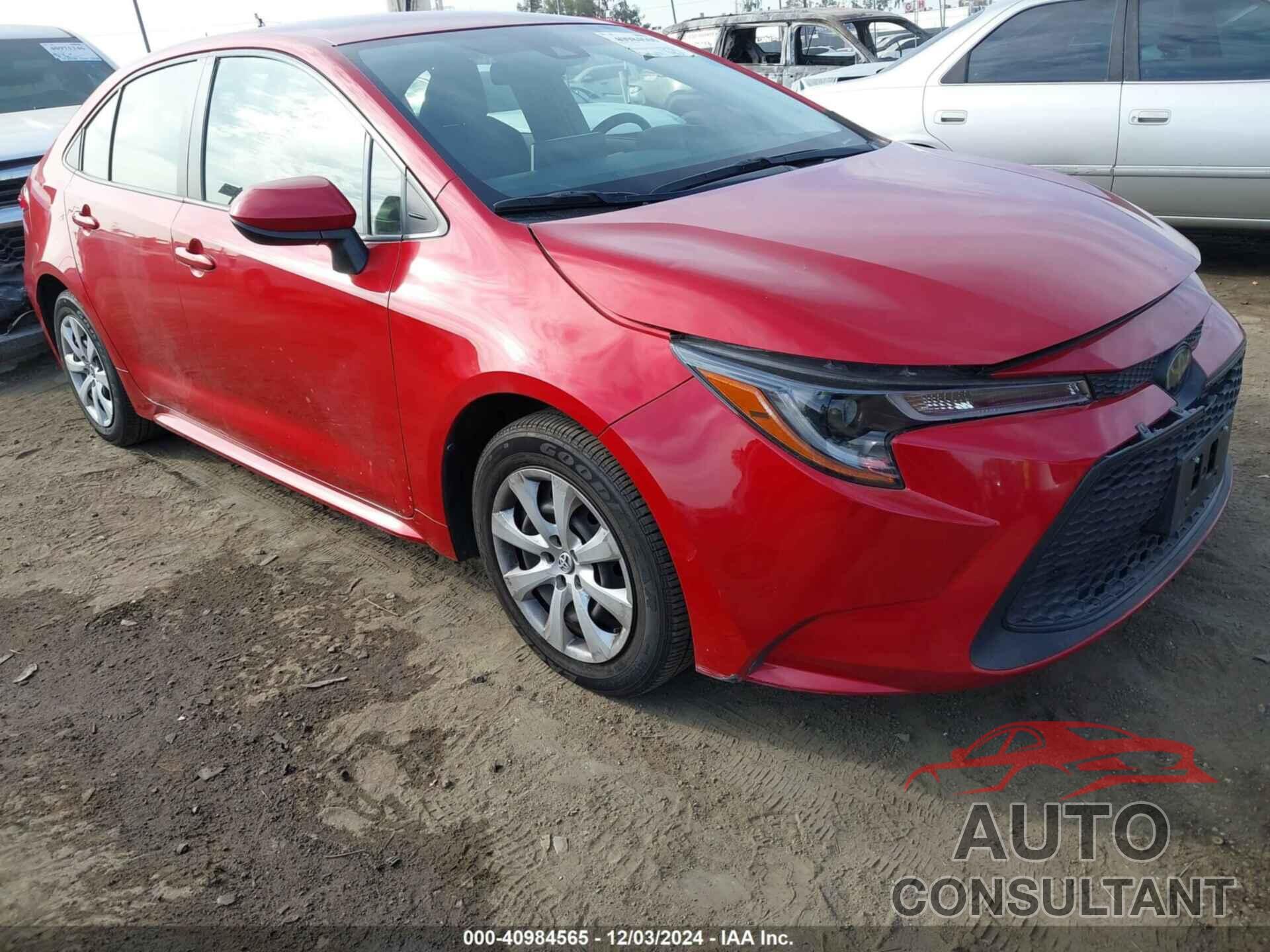 TOYOTA COROLLA 2021 - JTDEPMAE9MJ171512